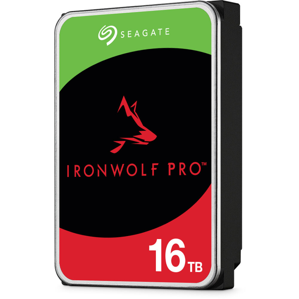 Seagate IronWolf Pro ST16000NT001 16 TB 3.5-inch SATA hard drive for NAS and RAID storage — view 4