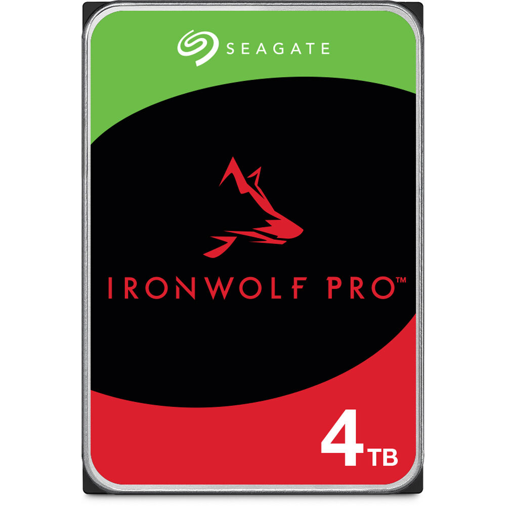 Seagate IronWolf Pro ST4000NT001 4 TB 3.5-inch SATA internal hard drive for RAID and server storage — view 3