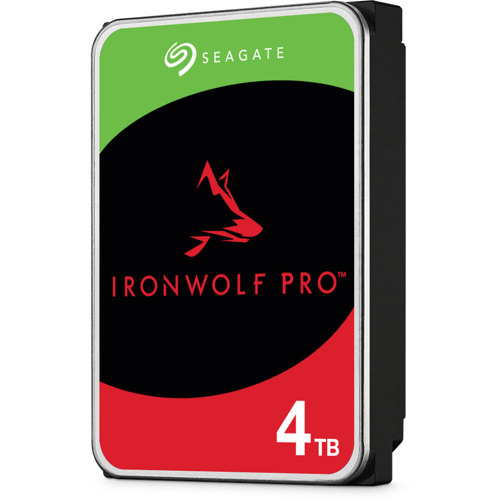 Seagate IronWolf Pro ST4000NT001 4 TB 3.5-inch SATA internal hard drive for RAID and server storage — view 4