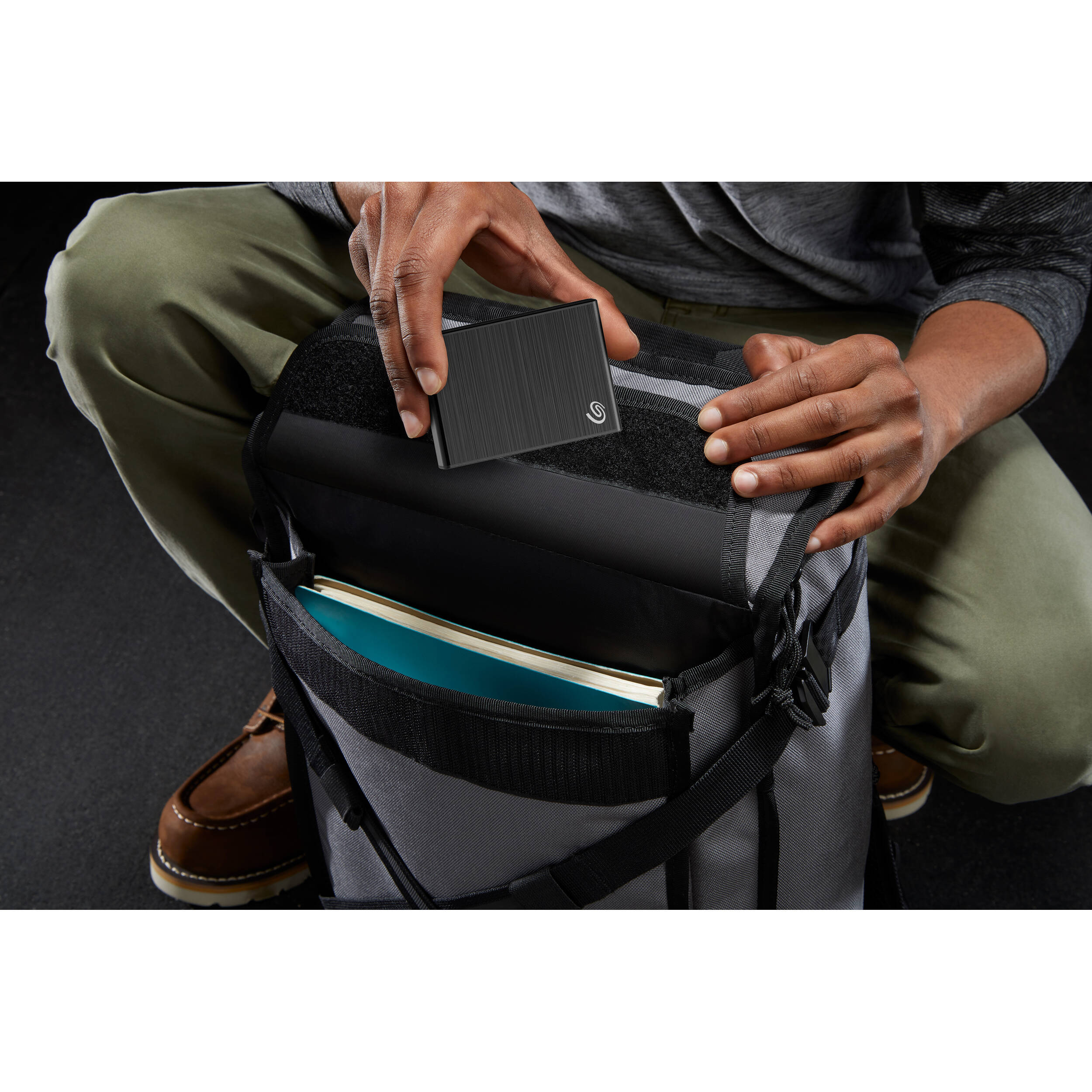 Seagate 2TB USB-C external SSD for fast portable file transfers and mobile backup — view 12