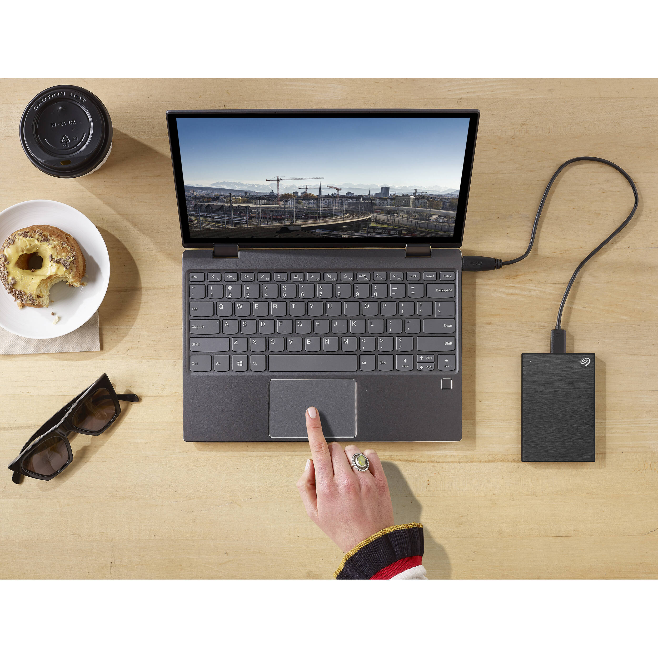 Seagate One Touch 2 TB portable external hard drive — view 10