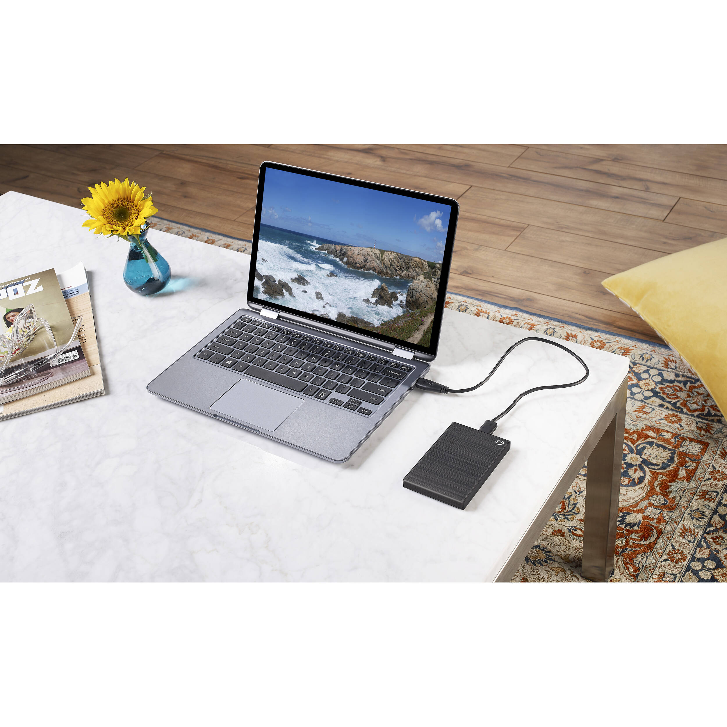 Seagate One Touch 2 TB portable external hard drive — view 11