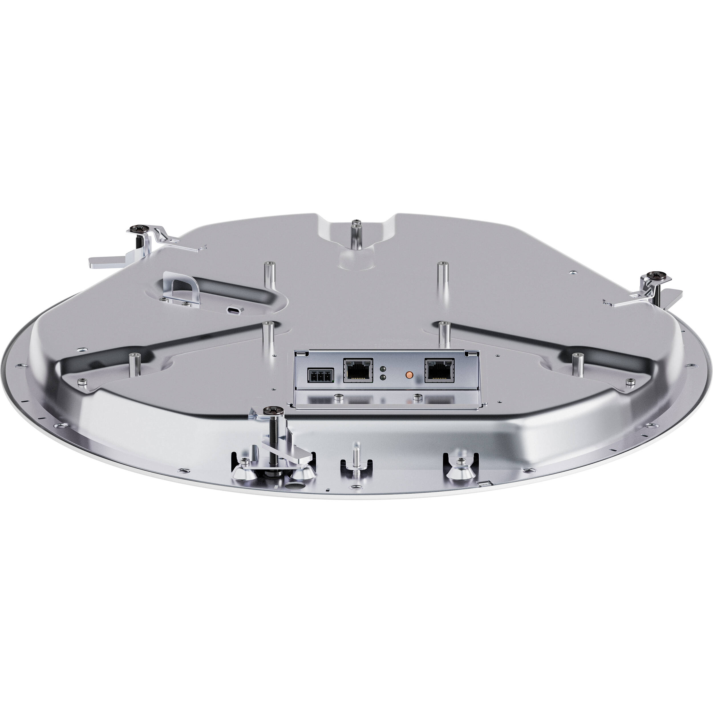 White SENNHEISER TCC M-F-W microphone flushmount kit for ceiling installation — view 6