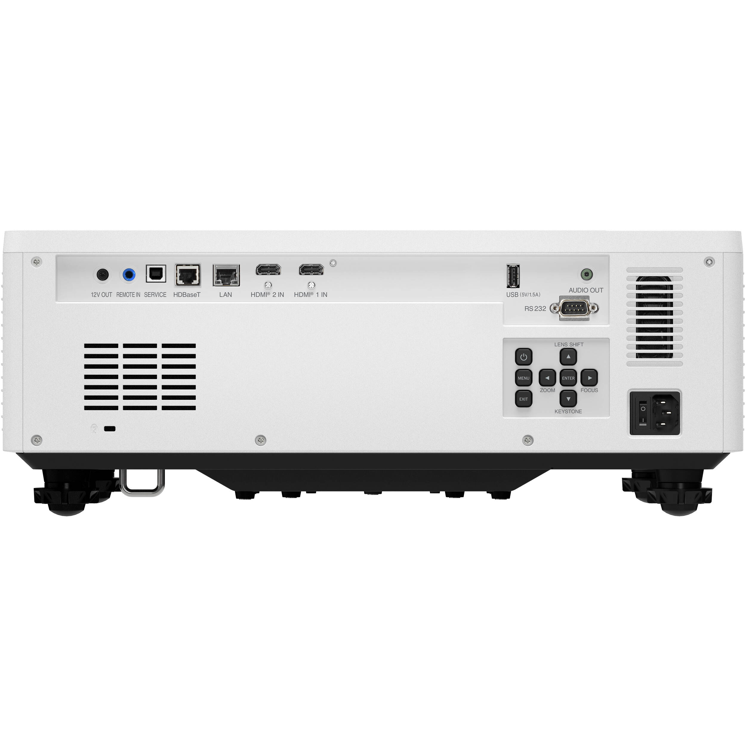 Sharp XP-P721Q 7,200 lumen 4K UHD laser DLP projector for enterprise installations — view 3