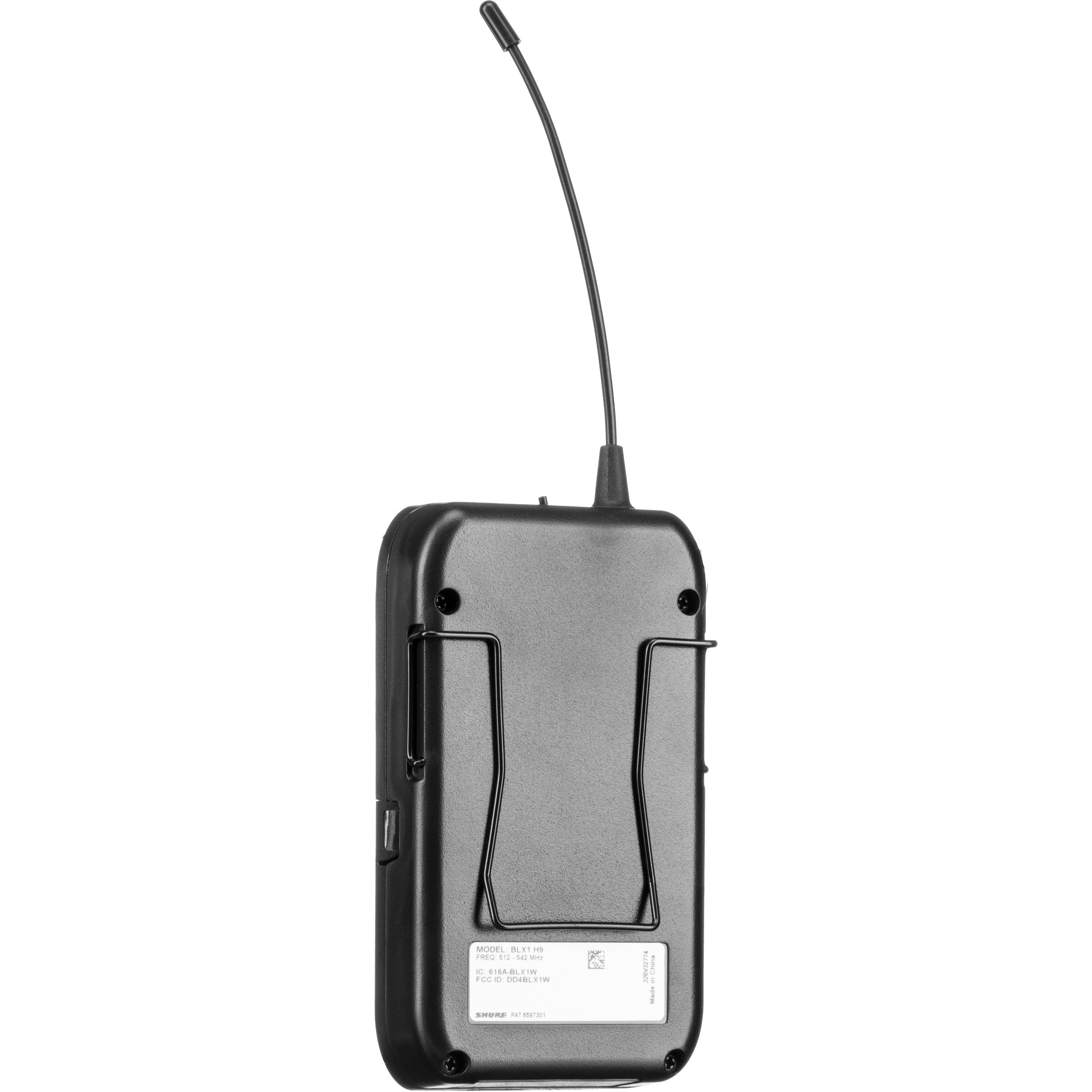 Shure BLX1288/P31-H10 wireless combo system with PGA31 headset and PG58 handheld microphones — view 11