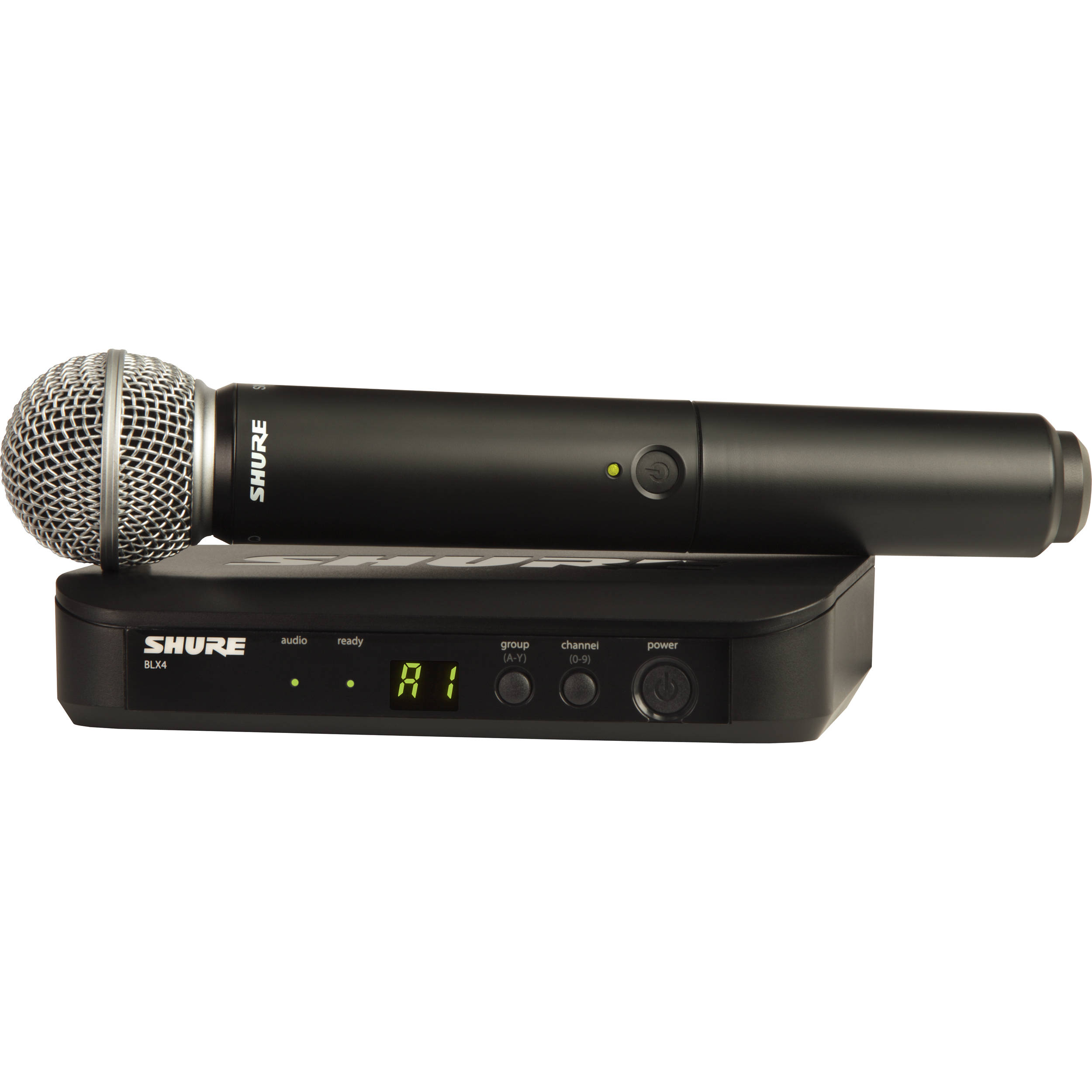 Shure BLX24/SM58-H9 Wireless Vocal System, Handheld Mic | Pro Audio