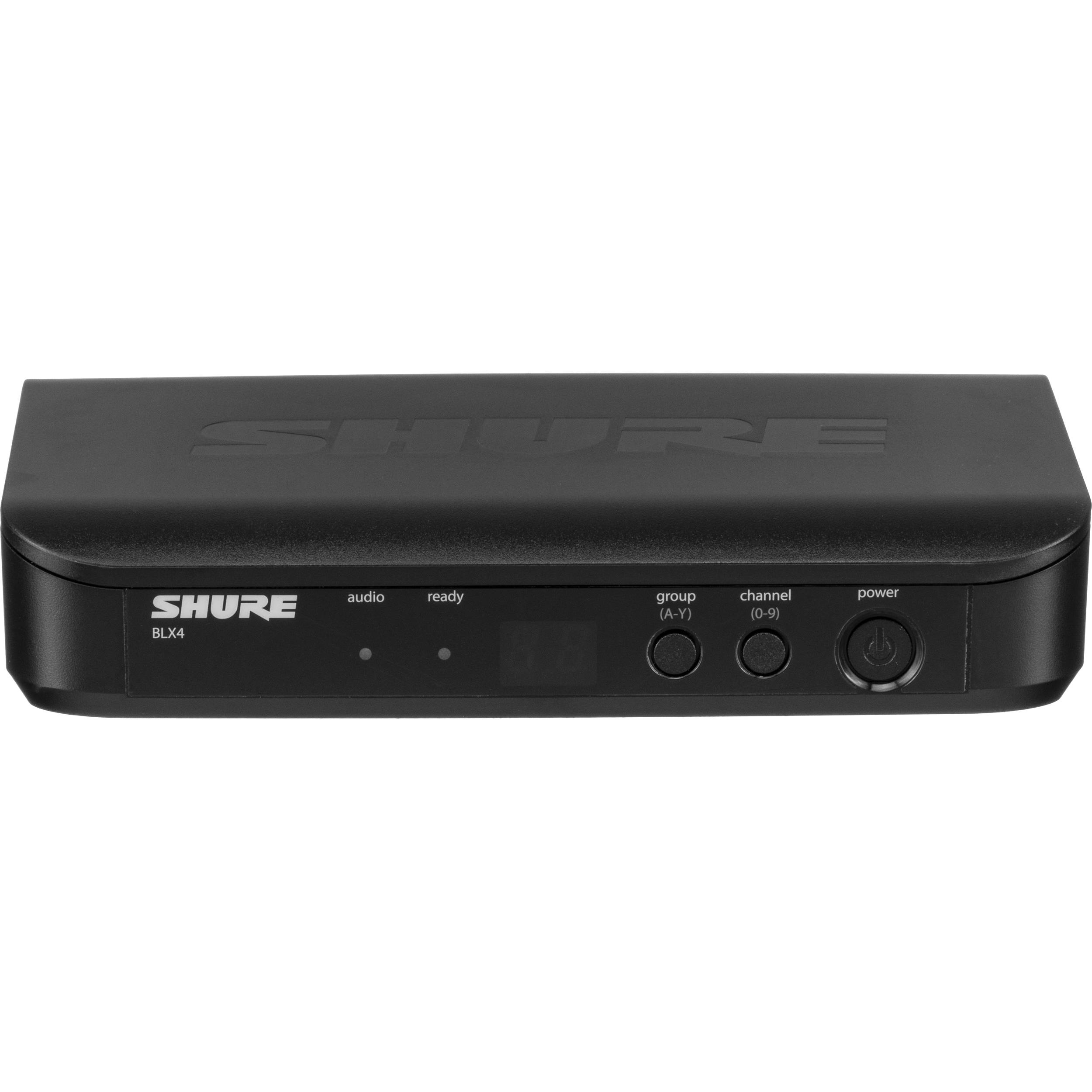 Shure BLX24/SM58-H9 wireless vocal system with BLX4 receiver and handheld SM58 transmitter — view 6