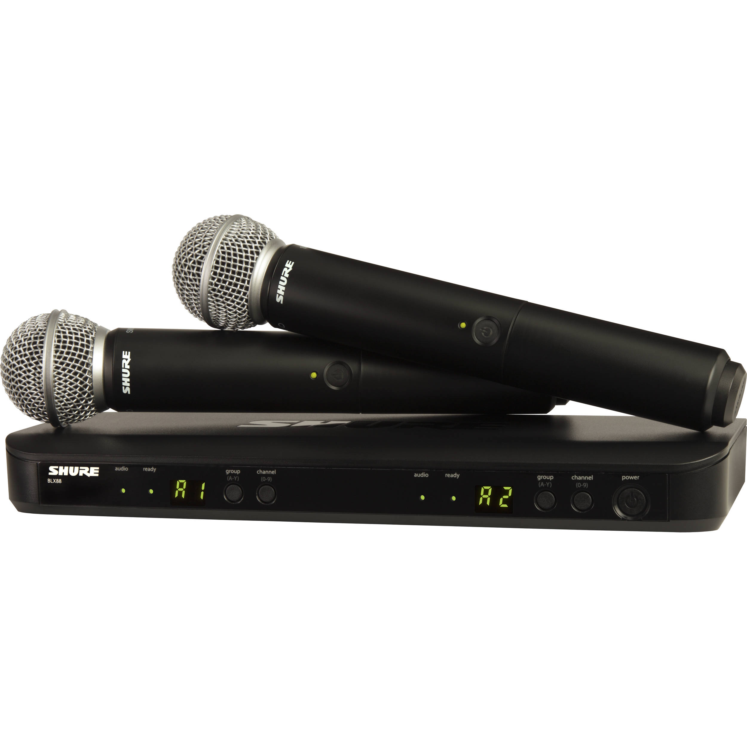 Shure BLX288/SM58-H10 Dual SM58 Vocal System | Wireless, Pro Audio