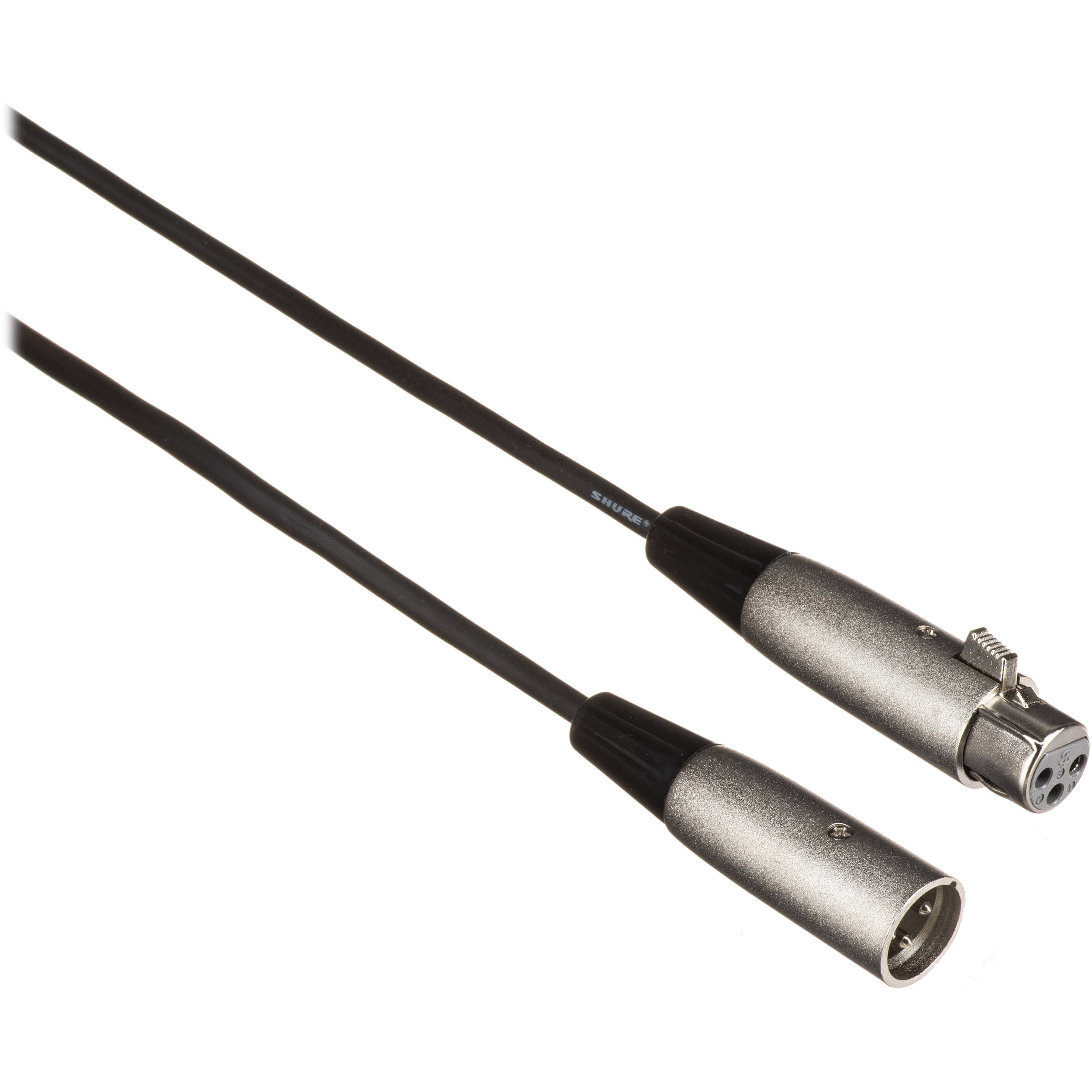 25ft Hi-Flex Cable , Chrome Xlr Connectors
