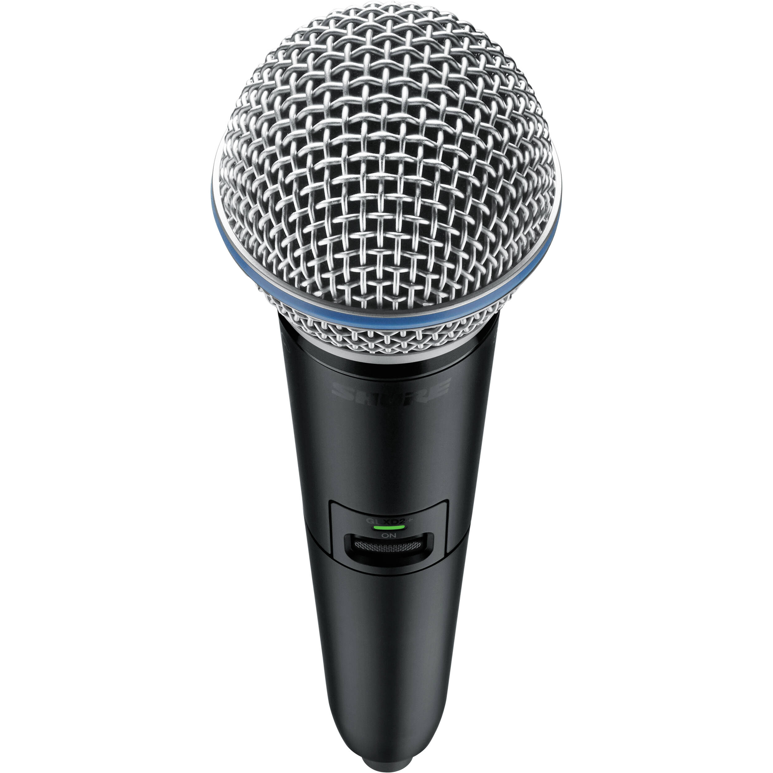 Shure GLXD24R+/B58-Z3 half-rack wireless vocal system with Beta 58A handheld microphone — view 6