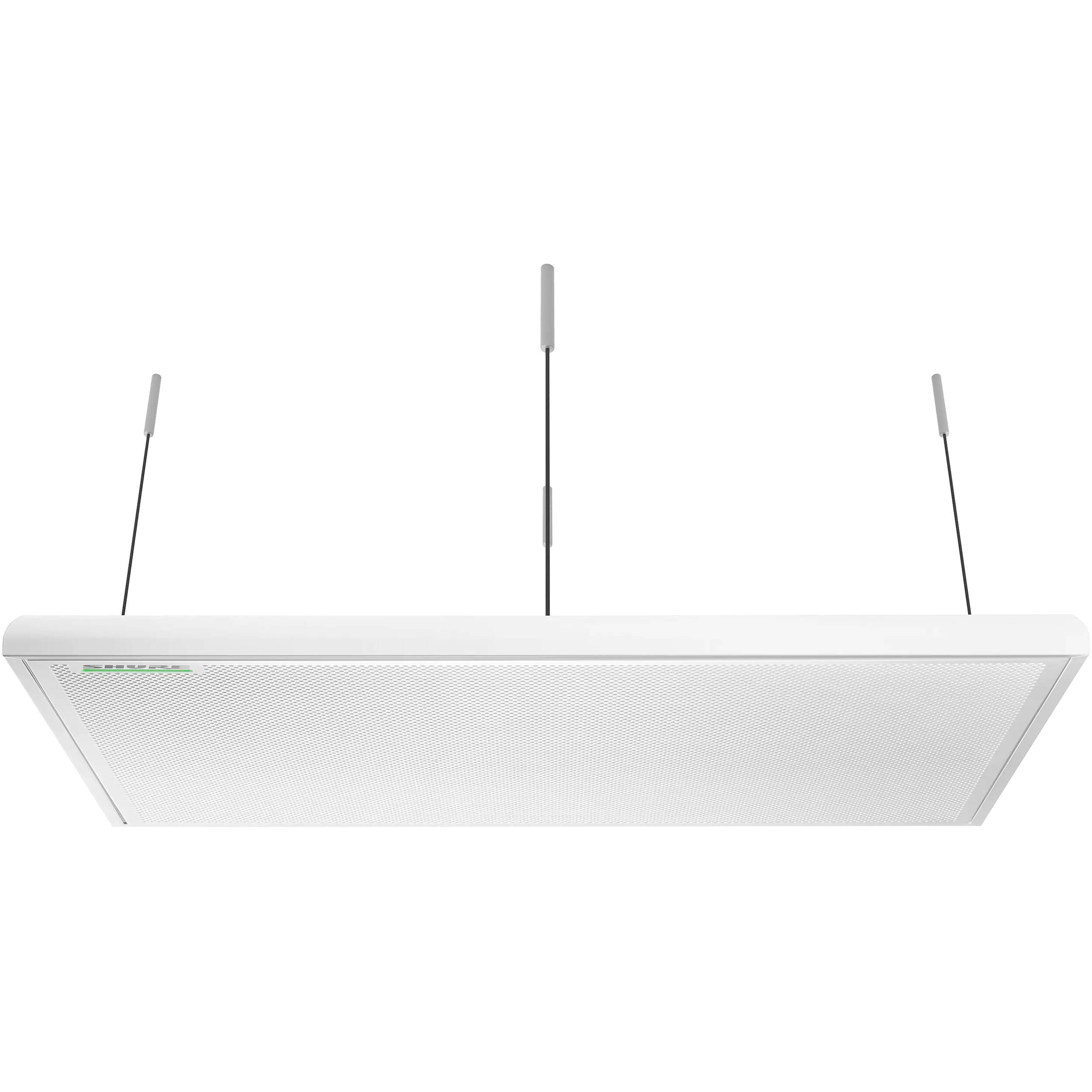 Shure MXA920W-S white 24-inch square ceiling array microphone — view 2