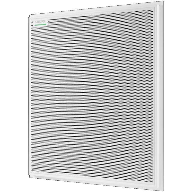 Shure MXA920W-S white 24-inch square ceiling array microphone — view 3