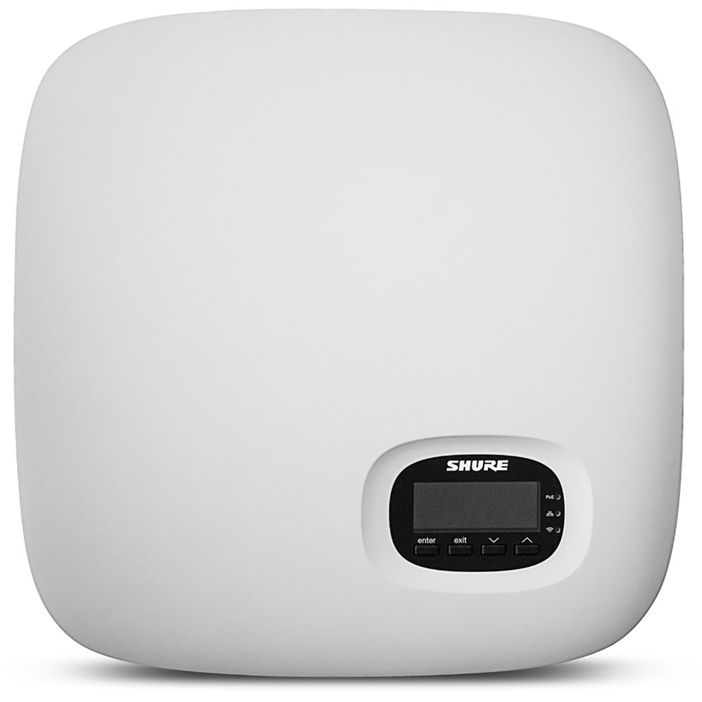 Shure MXCWAPT-A access point transceiver for managed wireless conference audio — view 2