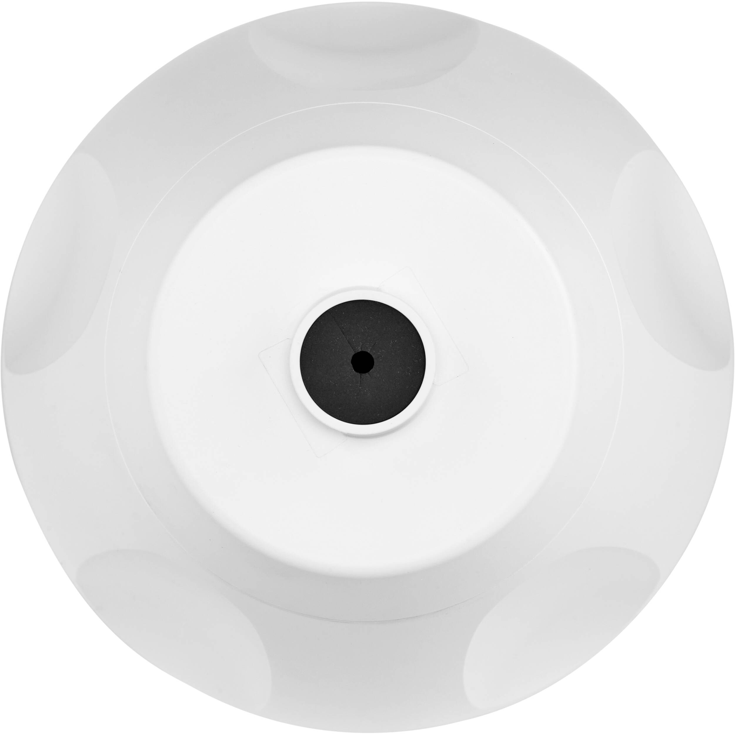 Shure MXN-6W white Dante pendant loudspeaker for commercial ceiling audio — view 4