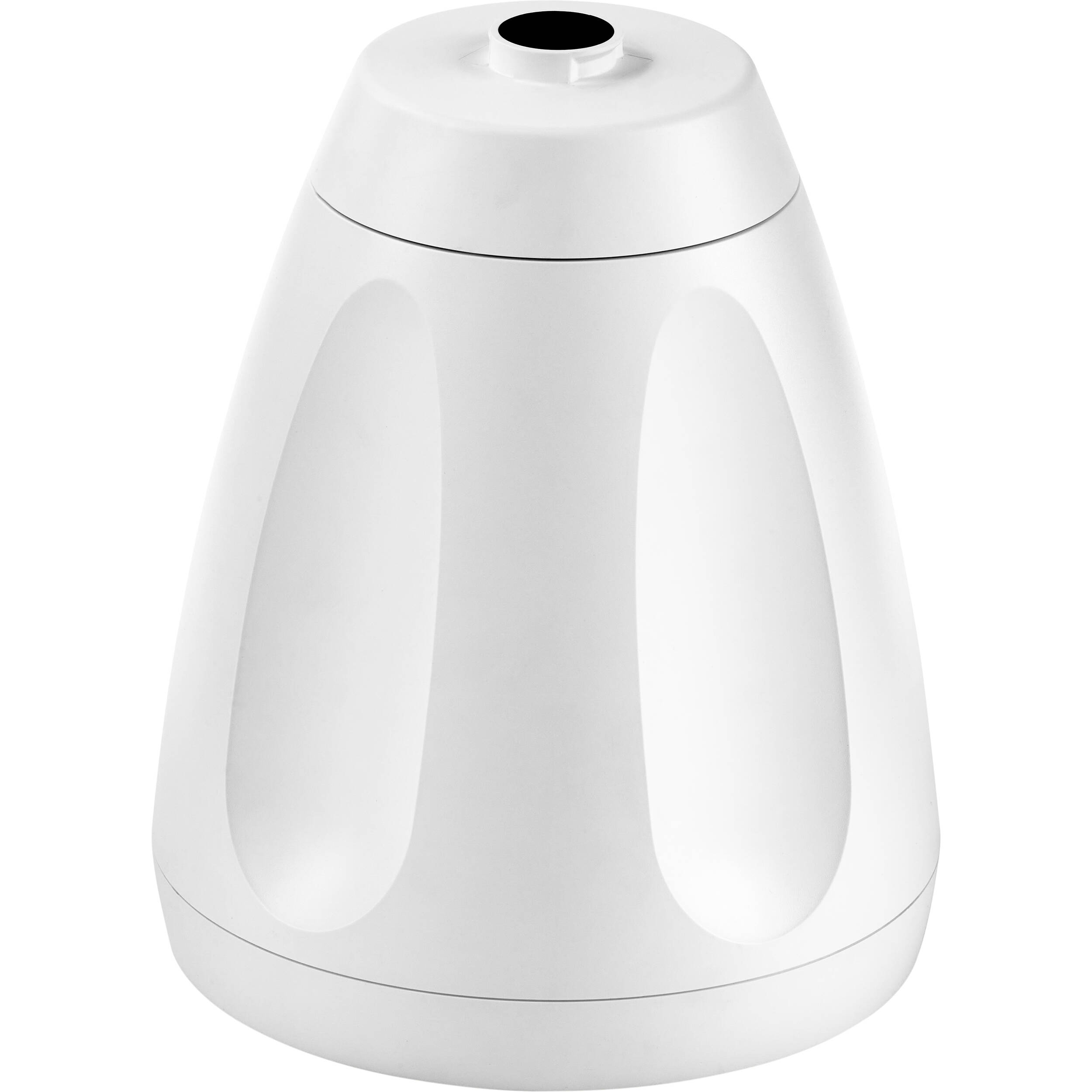 Shure MXN-6W white Dante pendant loudspeaker for commercial ceiling audio — view 6