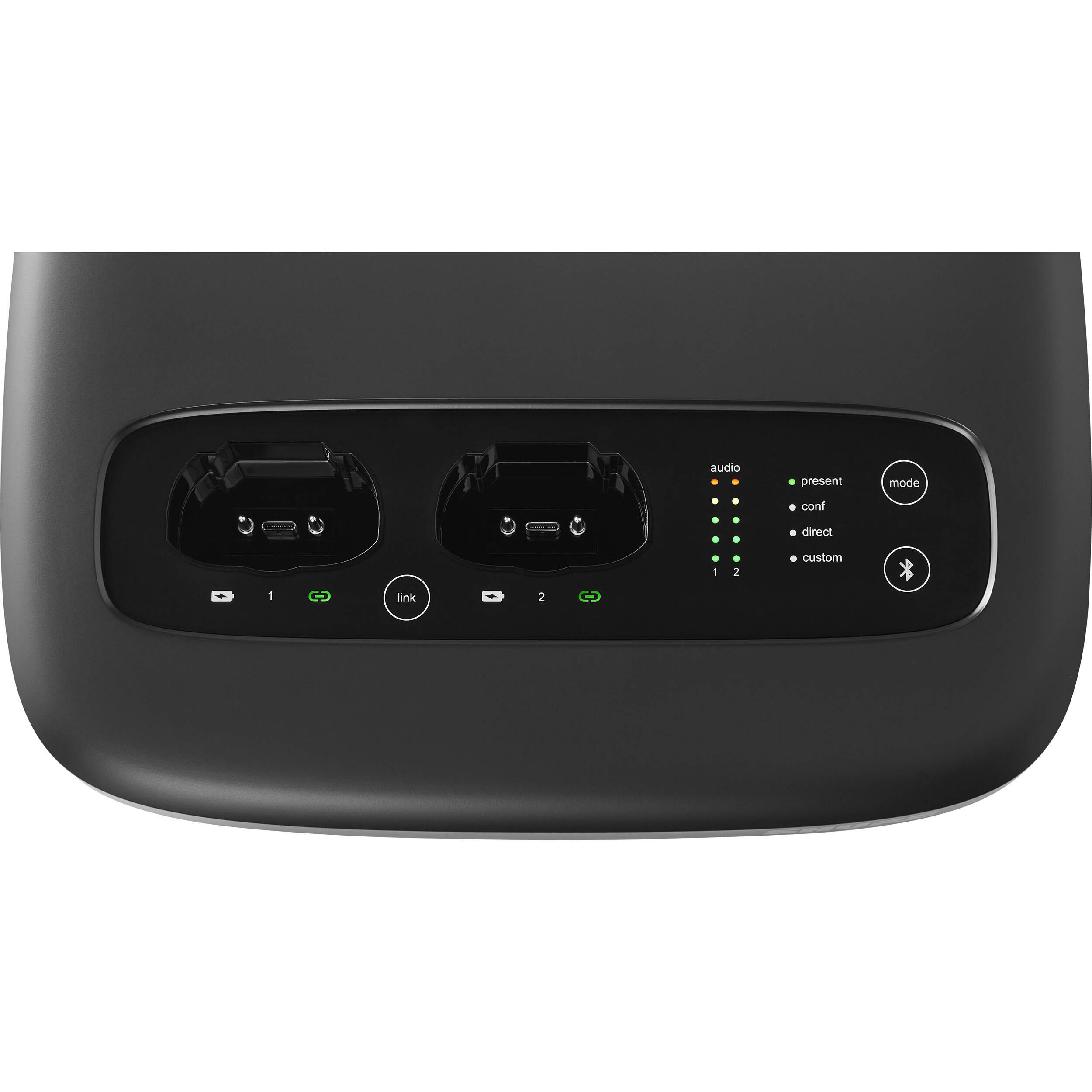 Shure MXWAPXD2=-Z10 all-in-one 2-channel wireless transceiver with 2-bay mic charger and IntelliMix DSP — view 6