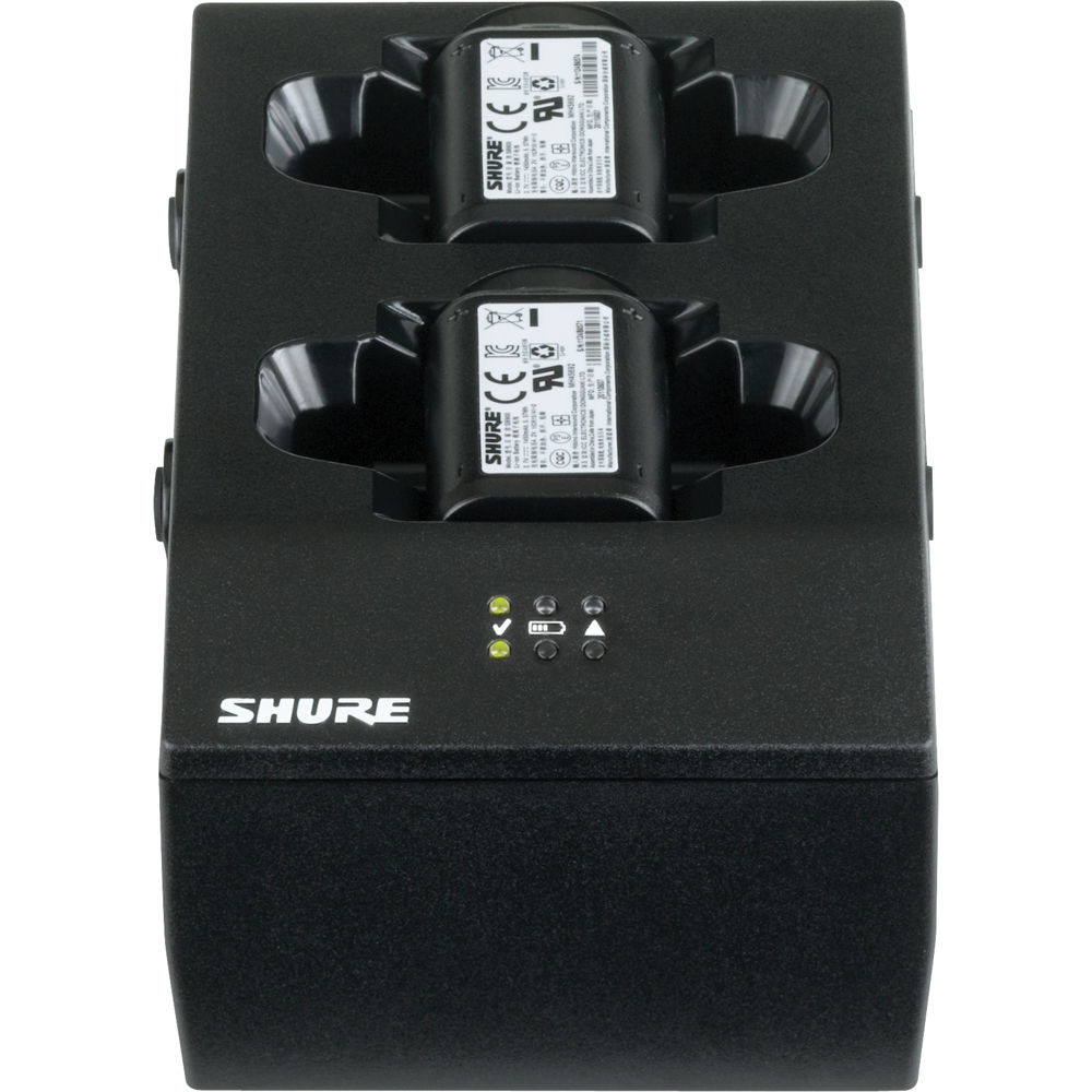 Shure SBC200 Dual Docking Recharging Station for SB900 Batteries | Dock