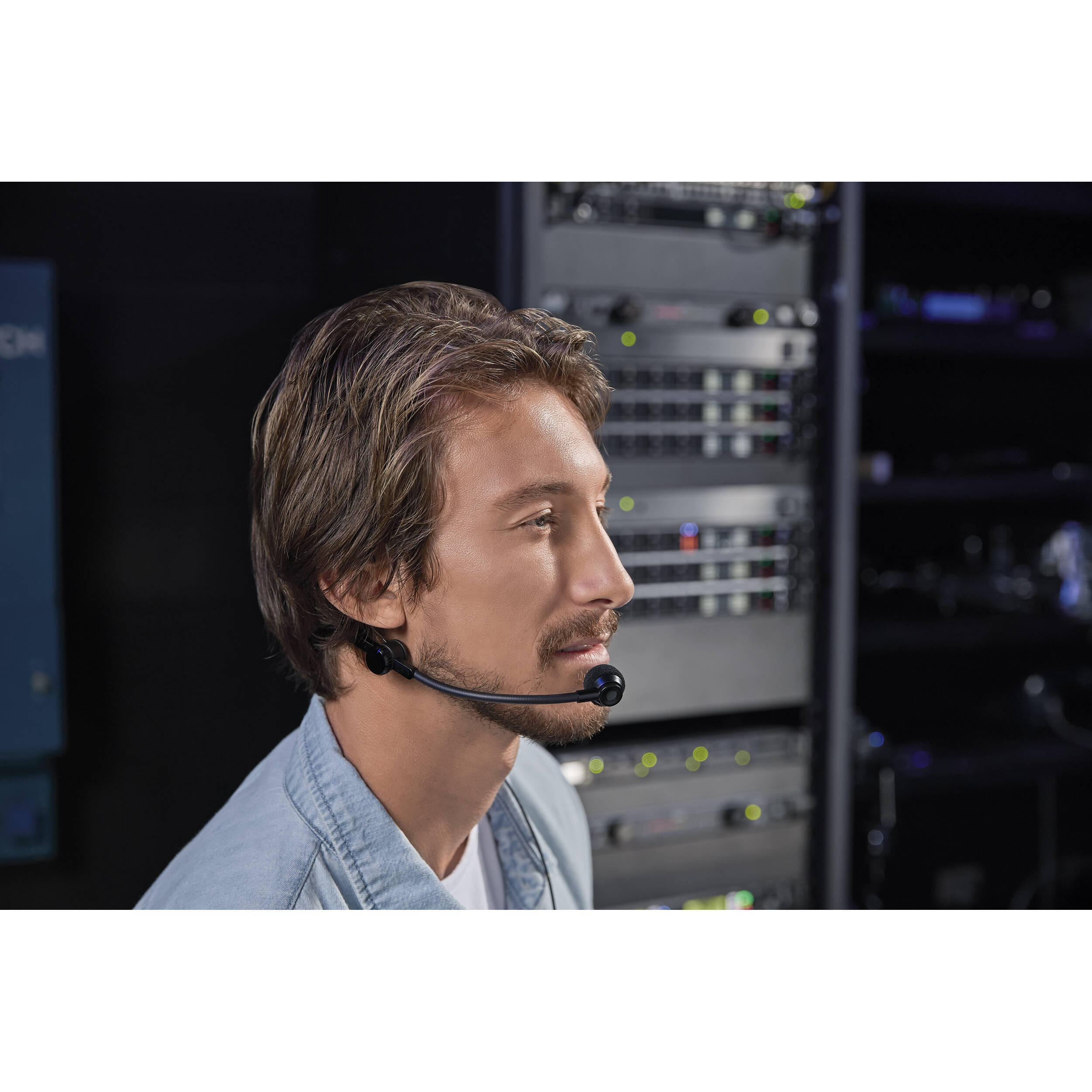 Shure SM39-TQG wired headworn cardioid microphone with on-ear design — view 12