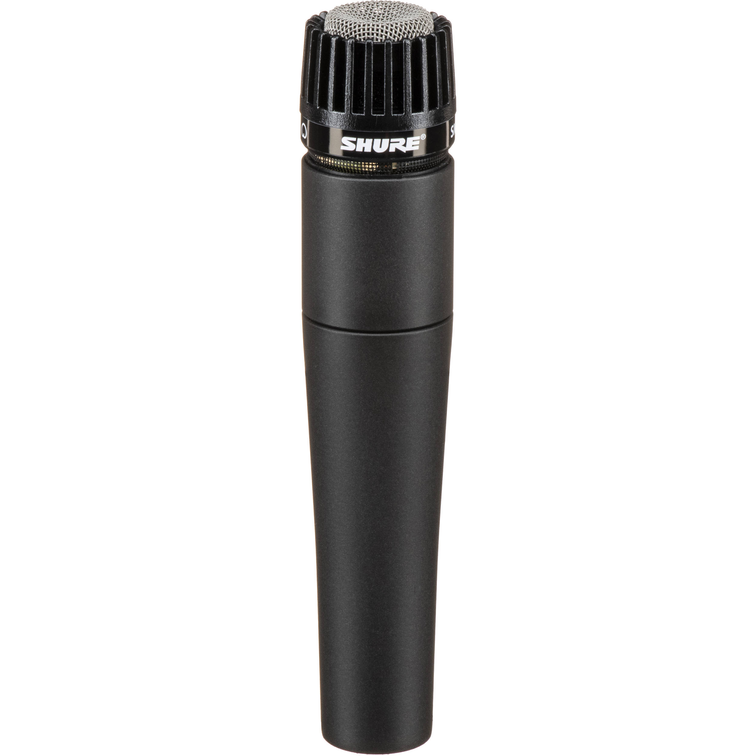 Shure SM57-LC cardioid dynamic microphone for vocals, snare drum, and guitar cabinet recording — view 2