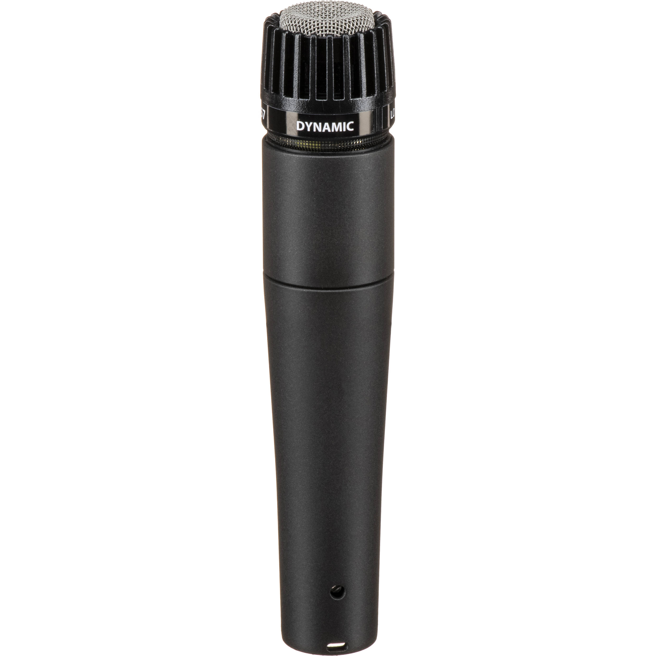 Shure SM57-LC cardioid dynamic microphone for vocals, snare drum, and guitar cabinet recording — view 4