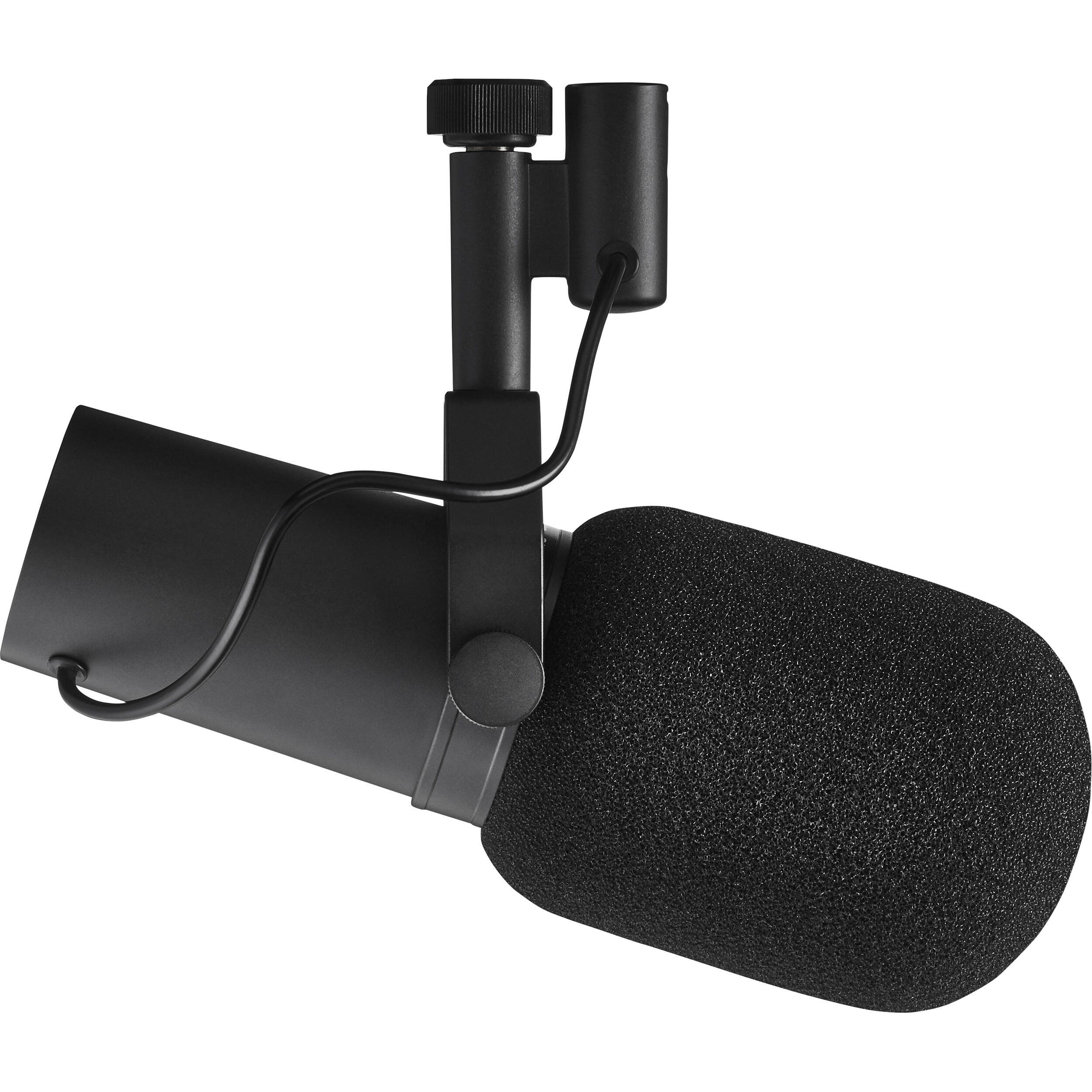 Shure SM7B dynamic vocal microphone with cardioid pattern and XLR connection for broadcast and podcasting — view 10