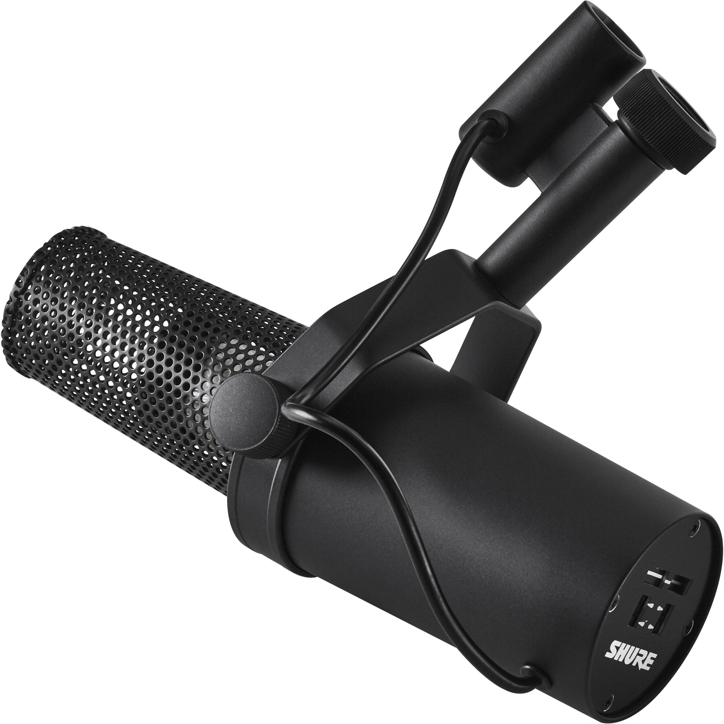 Shure SM7B dynamic vocal microphone with cardioid pattern and XLR connection for broadcast and podcasting — view 11