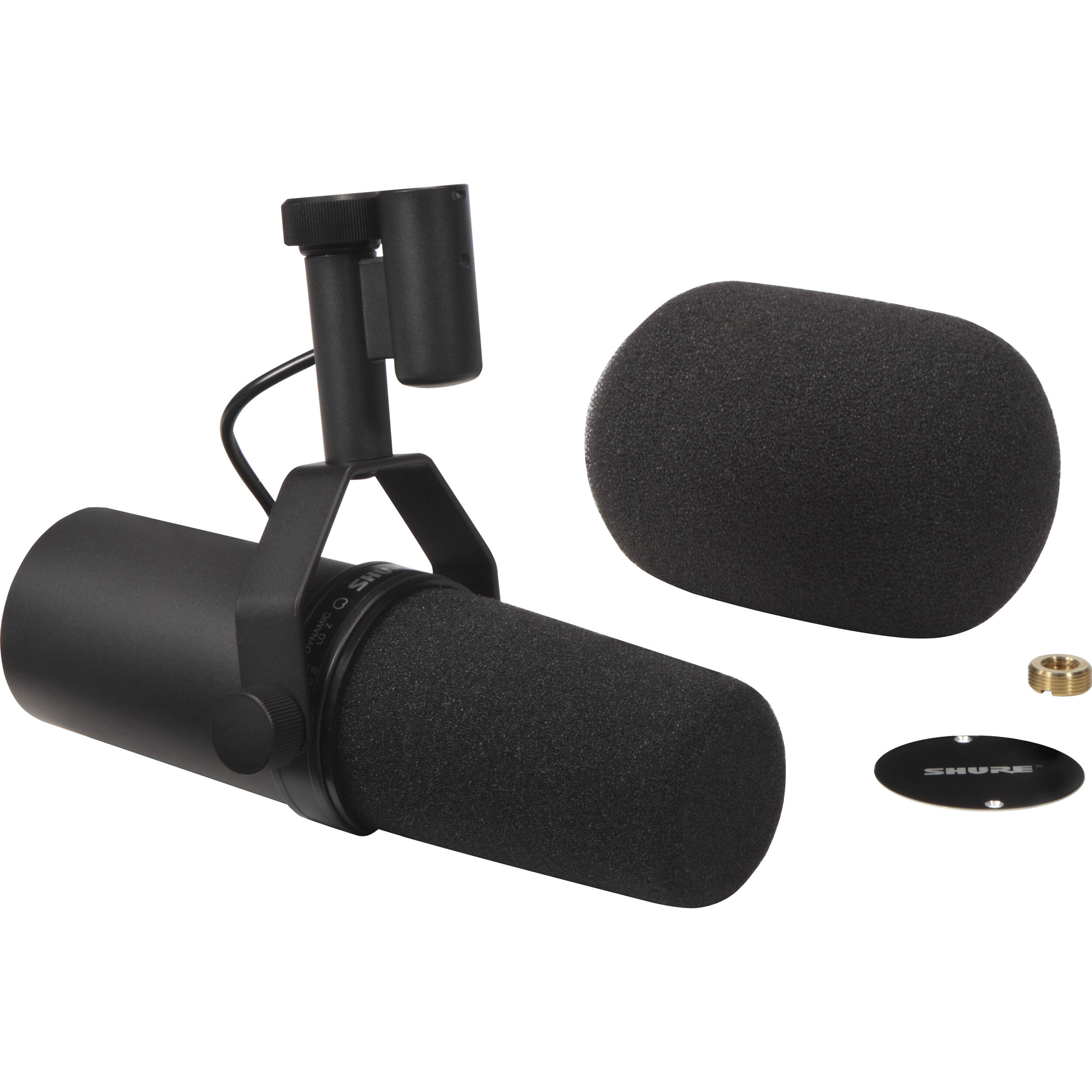 Shure SM7B dynamic vocal microphone with cardioid pattern and XLR connection for broadcast and podcasting — view 15