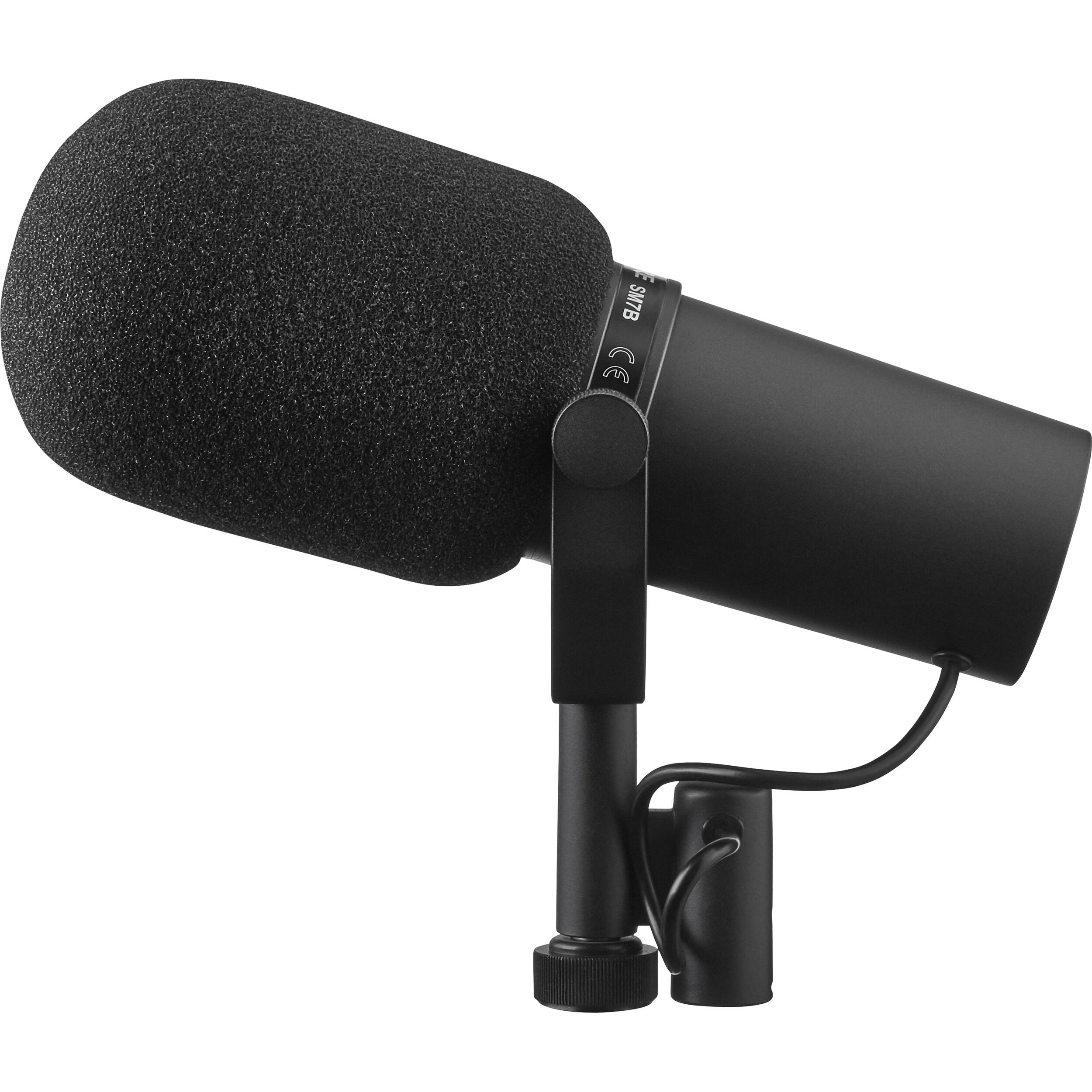 Shure SM7B dynamic vocal microphone with cardioid pattern and XLR connection for broadcast and podcasting — view 5