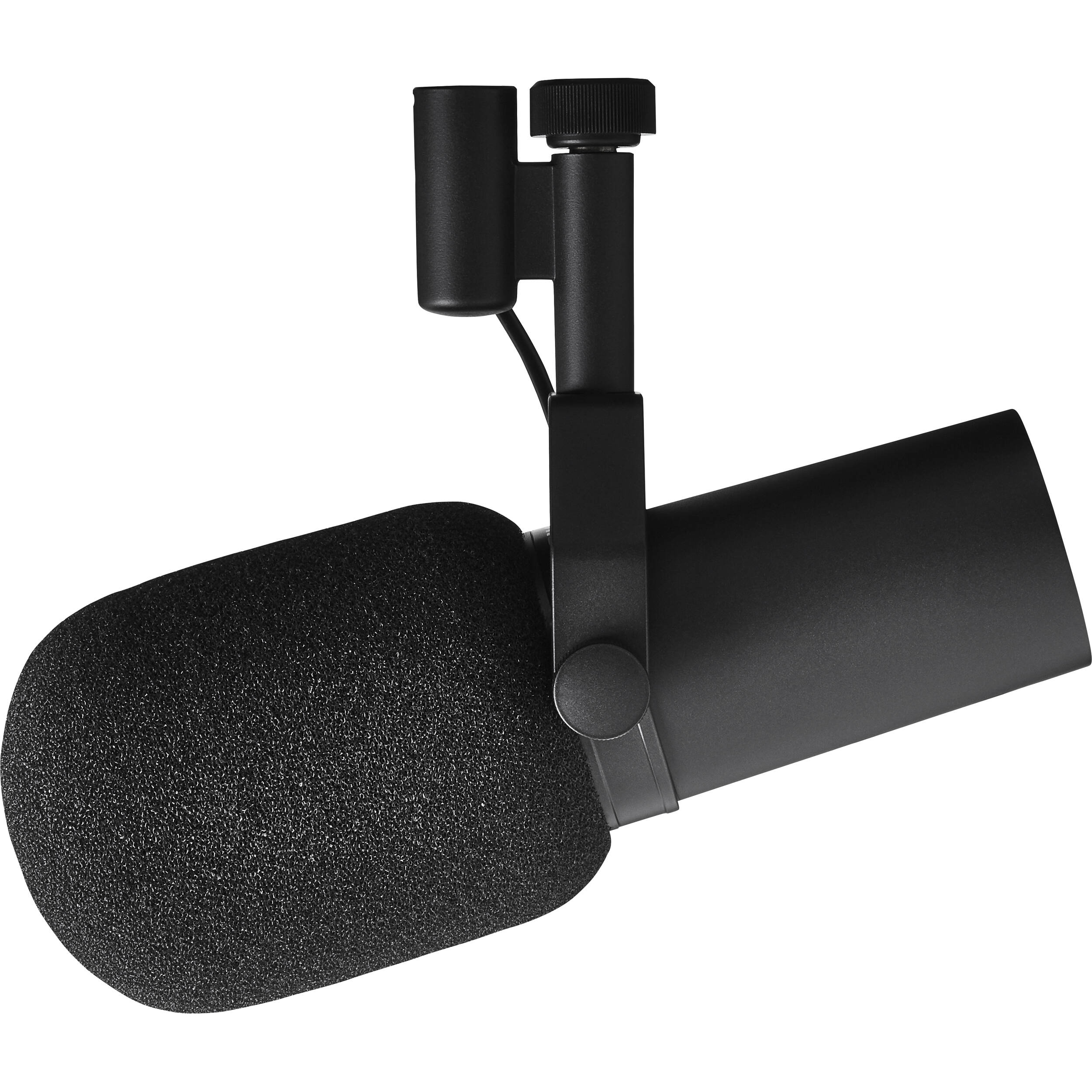 Shure SM7B dynamic vocal microphone with cardioid pattern and XLR connection for broadcast and podcasting — view 7