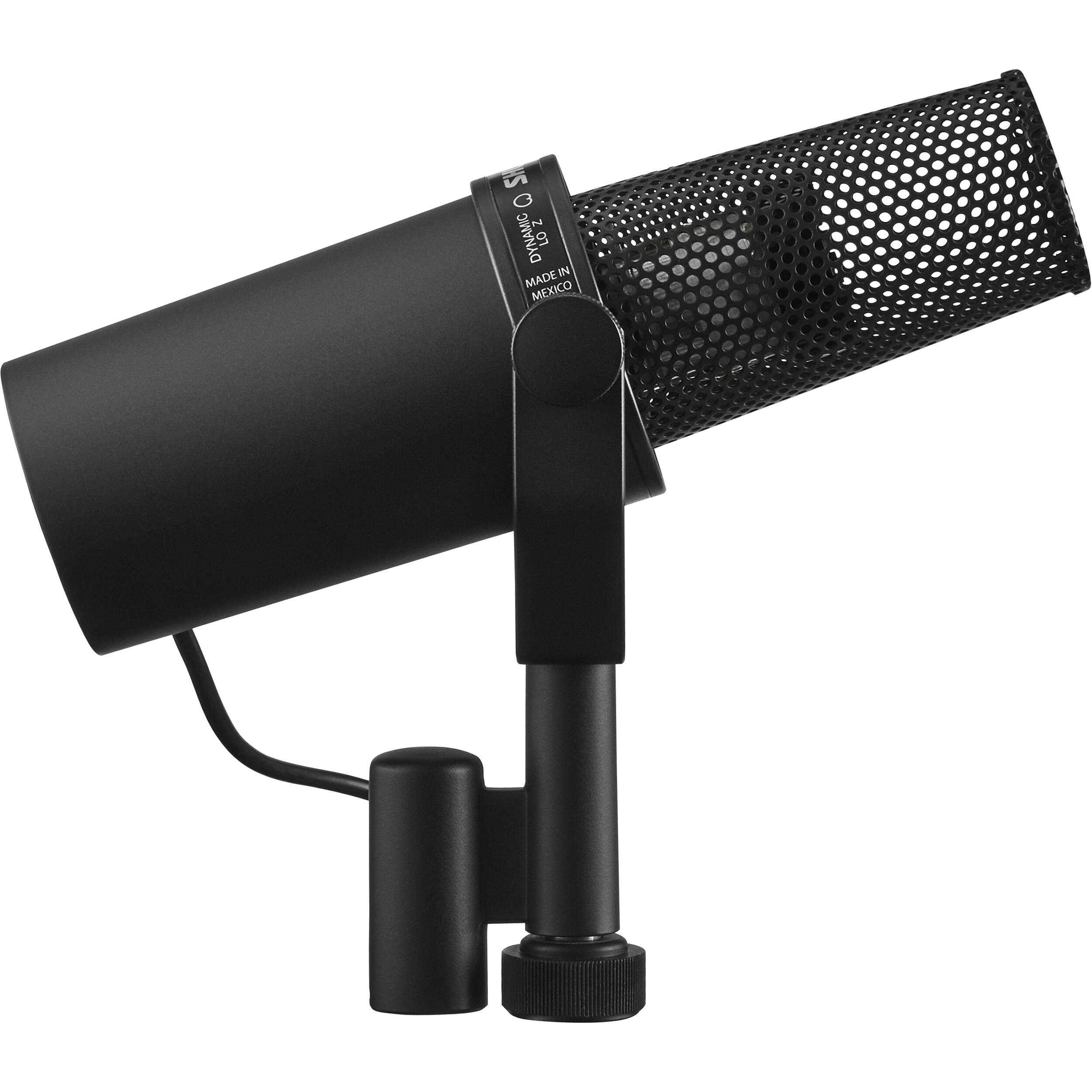 Shure SM7B dynamic vocal microphone with cardioid pattern and XLR connection for broadcast and podcasting — view 9