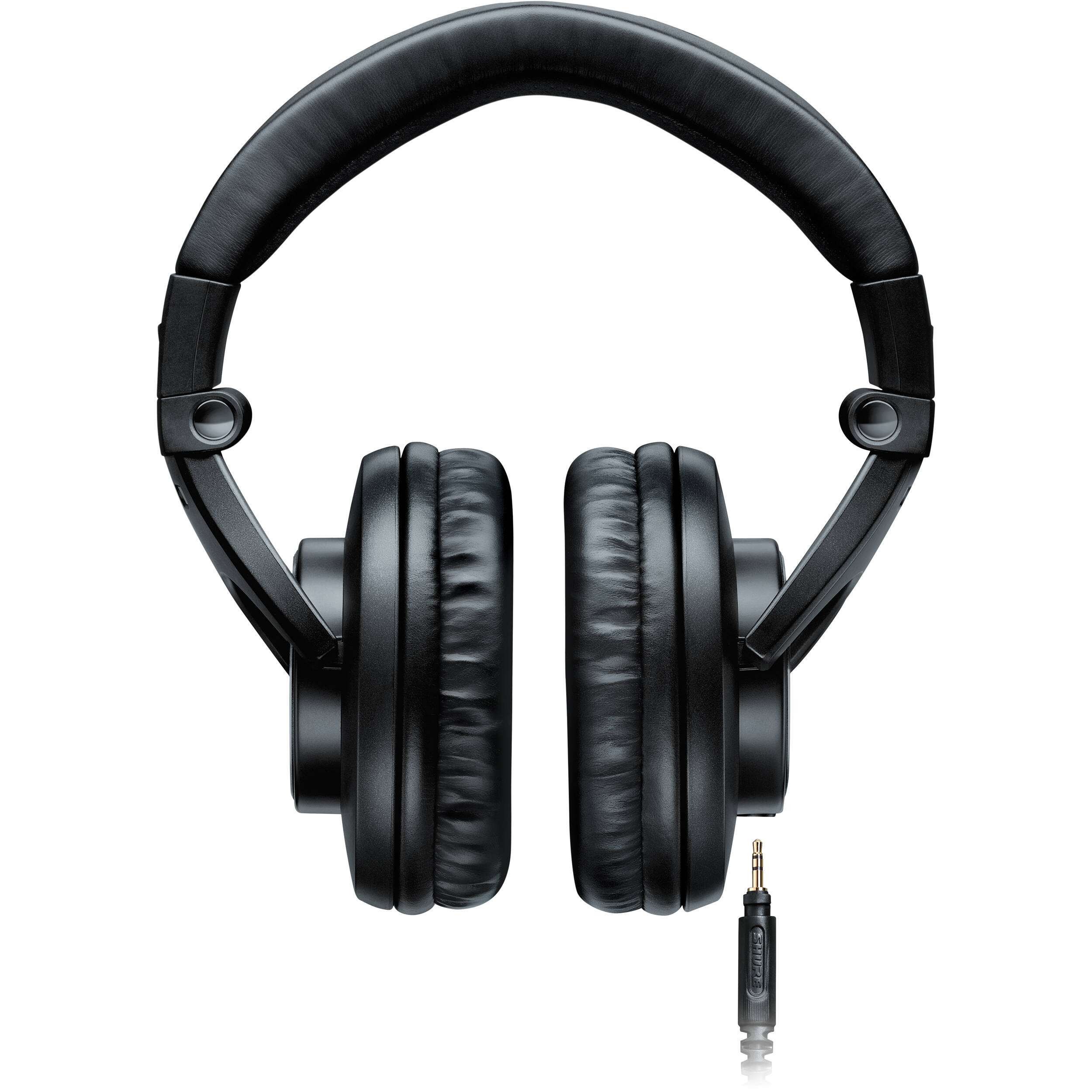 Shure SRH840A closed-back studio headphones with 40 mm neodymium drivers, over-ear design — view 4