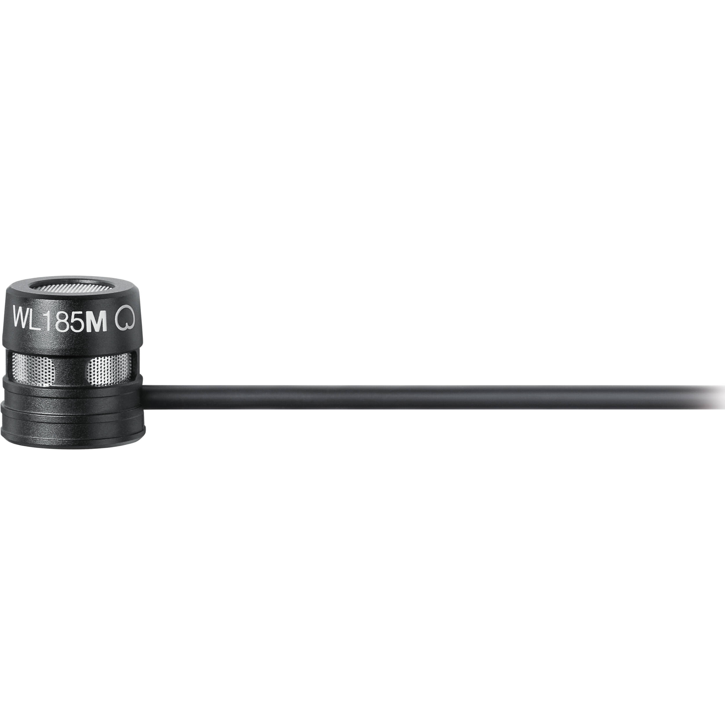 Shure WL185MB/C-TQG 1 cm condenser cardioid lavalier microphone for speech applications — view 2