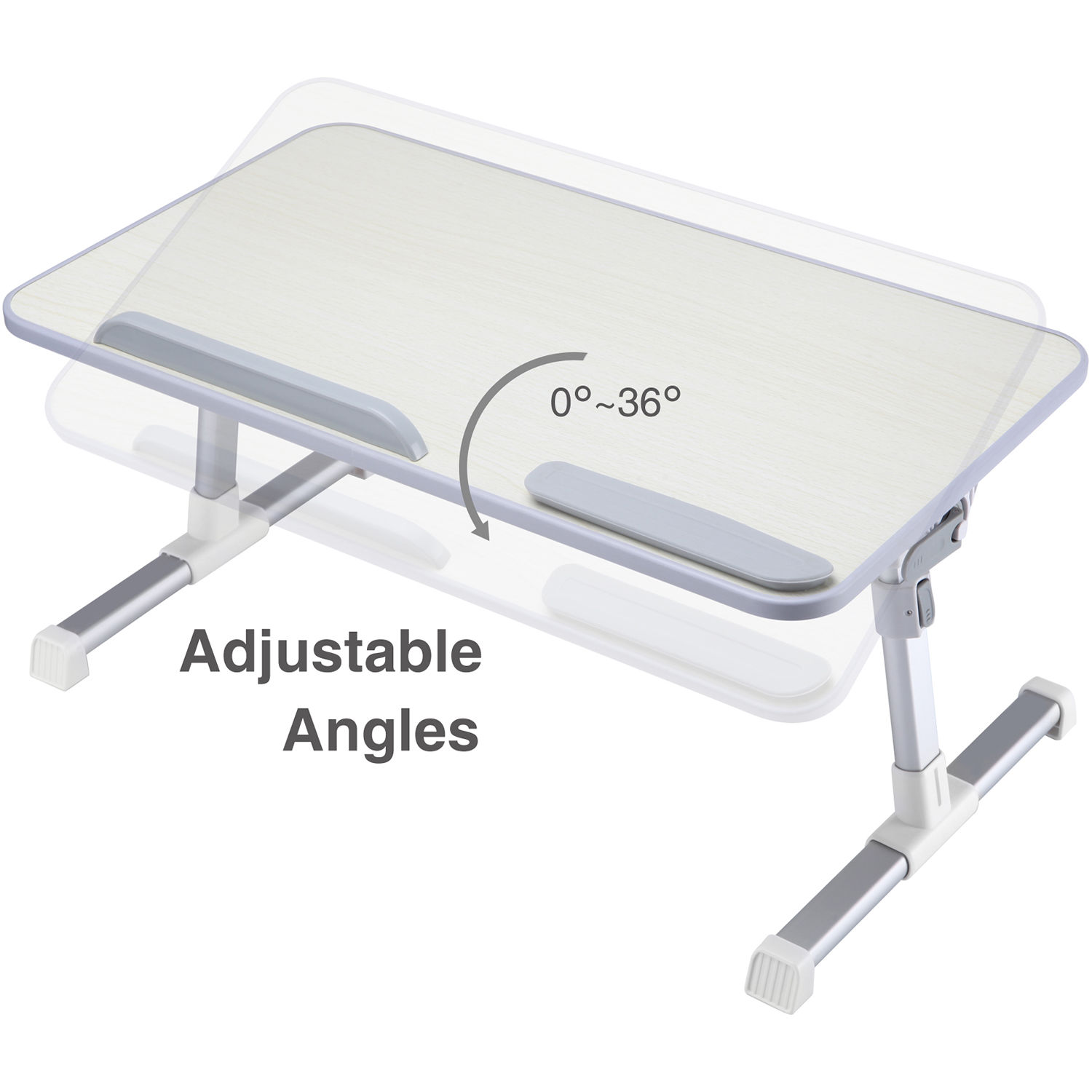 SIIG adjustable laptop bed desk for MacBook and PC use at home — view 4