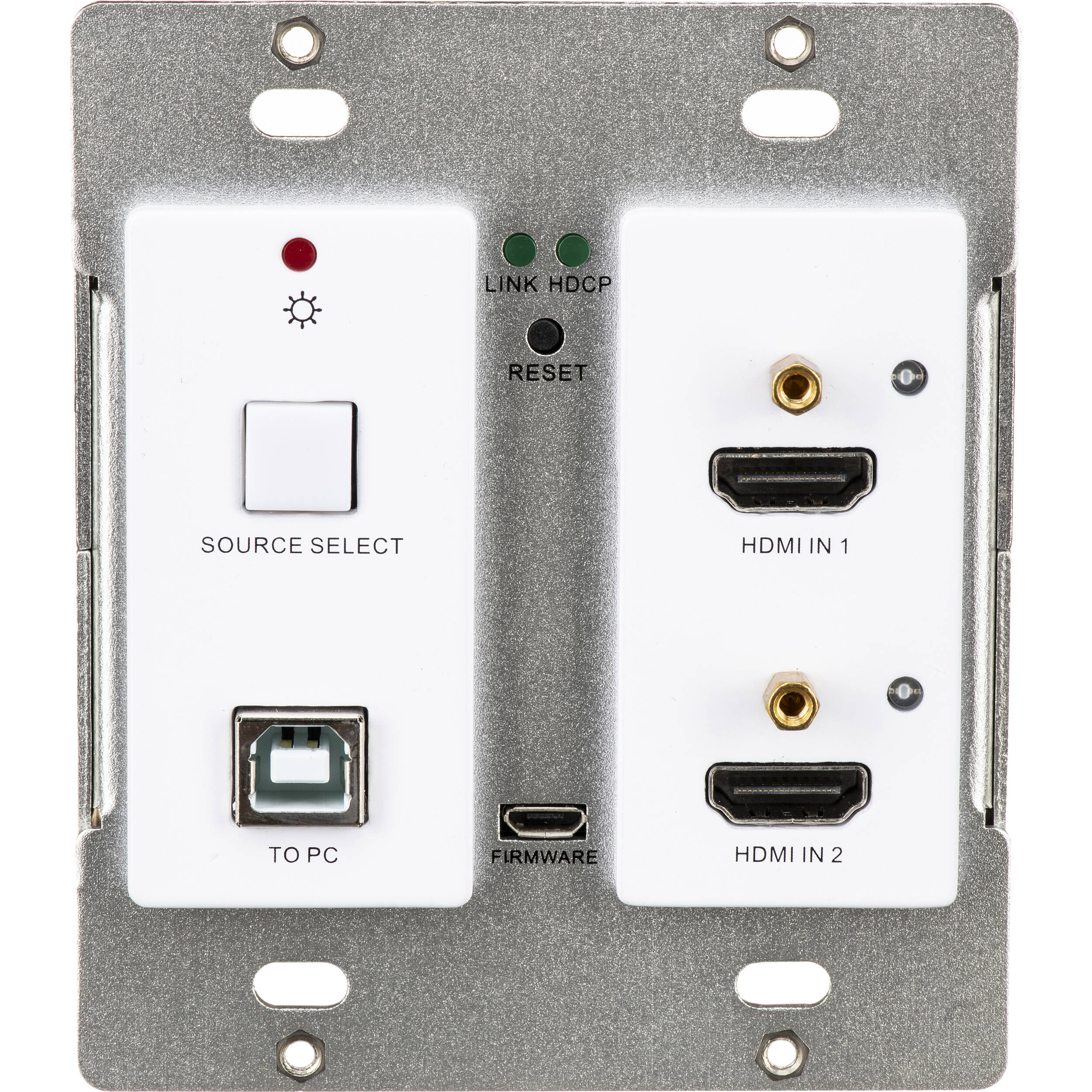 SIIG CE-H23Y11-S1 wallplate HDMI HDBaseT kit for switching two HDMI sources to one display — view 8