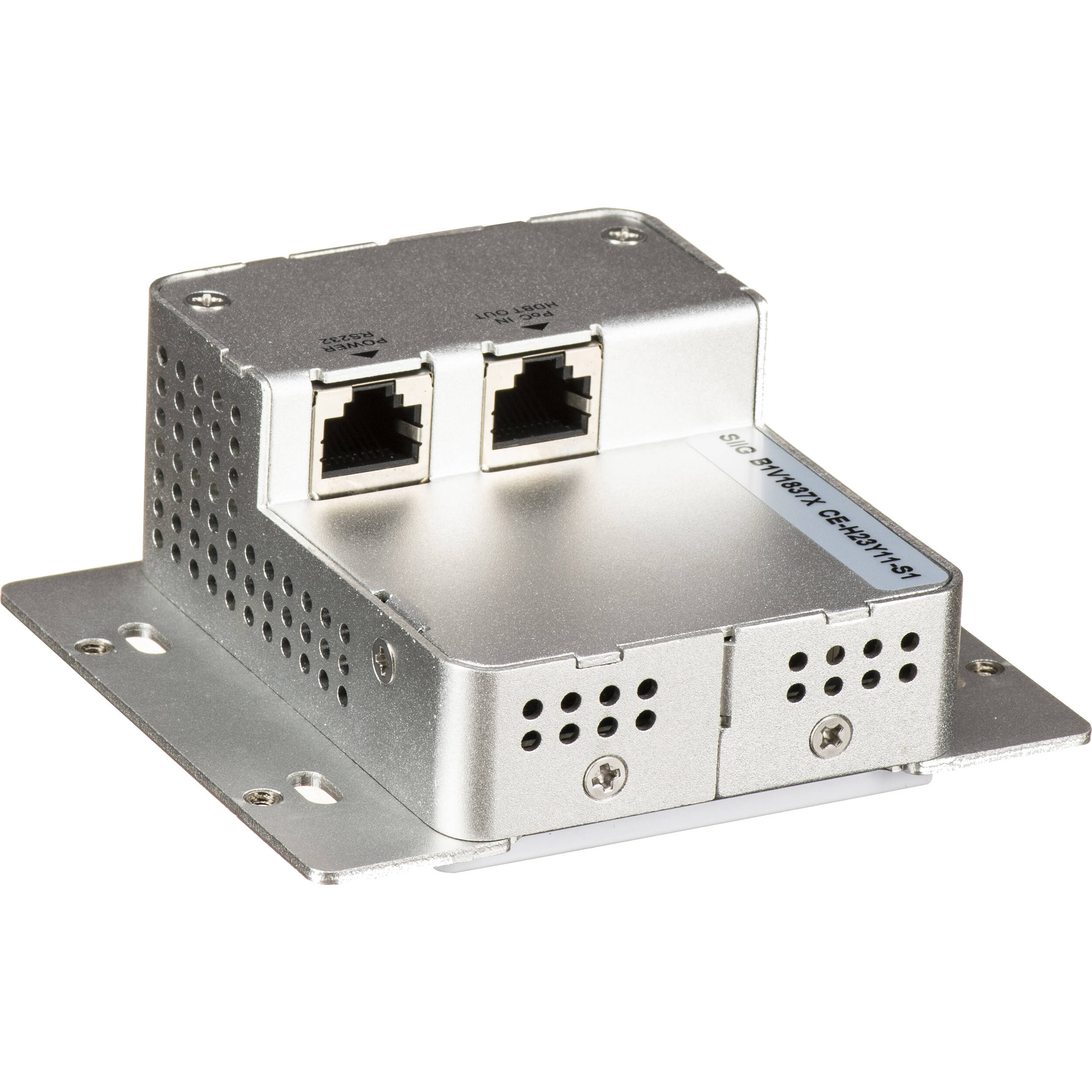 SIIG CE-H23Y11-S1 wallplate HDMI HDBaseT kit for switching two HDMI sources to one display — view 9