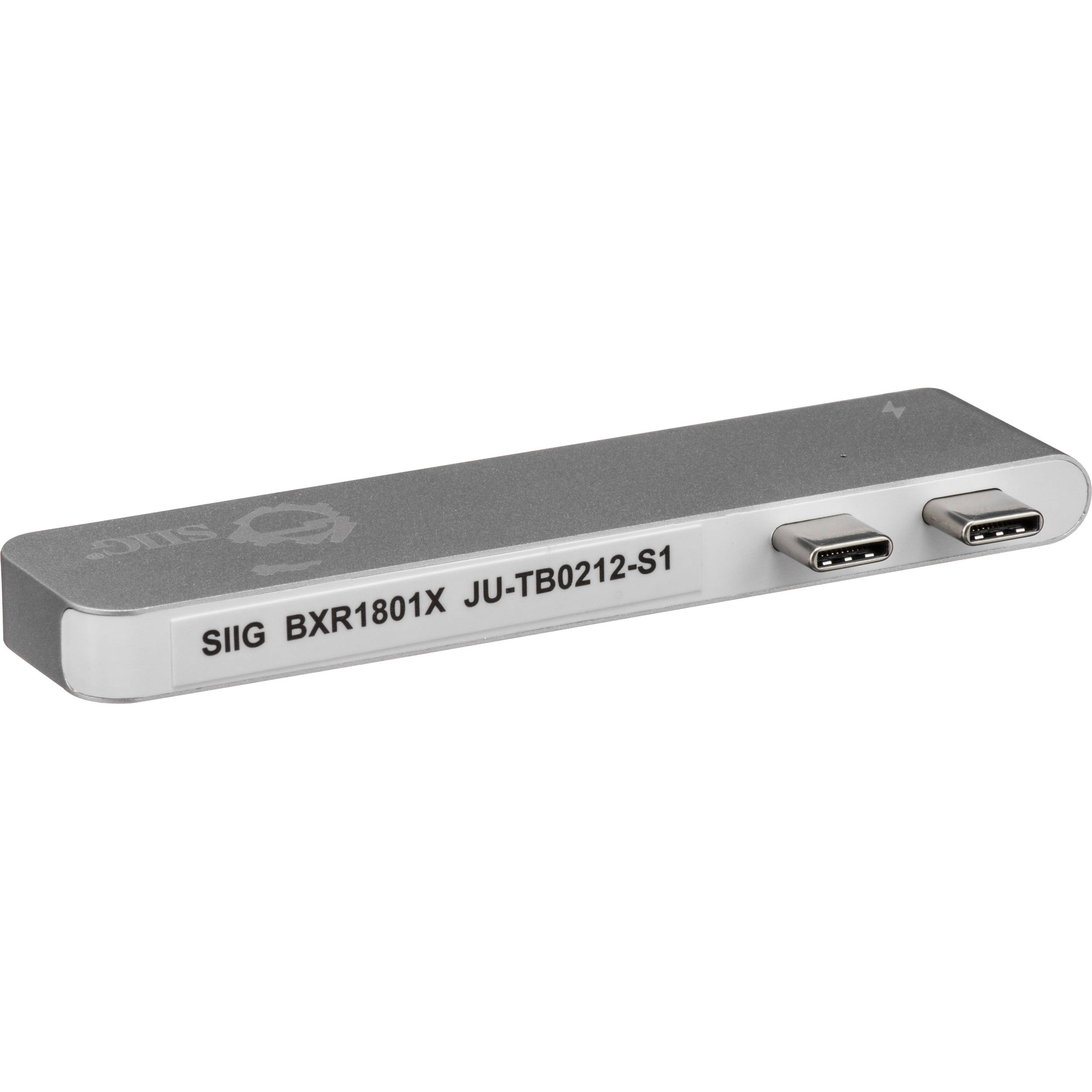 THUNDERBOLT CERTIFIED THUNDERBOLT 3 USB-C HUB WITH CARD READER & PD ADAPTER SILV — view 3