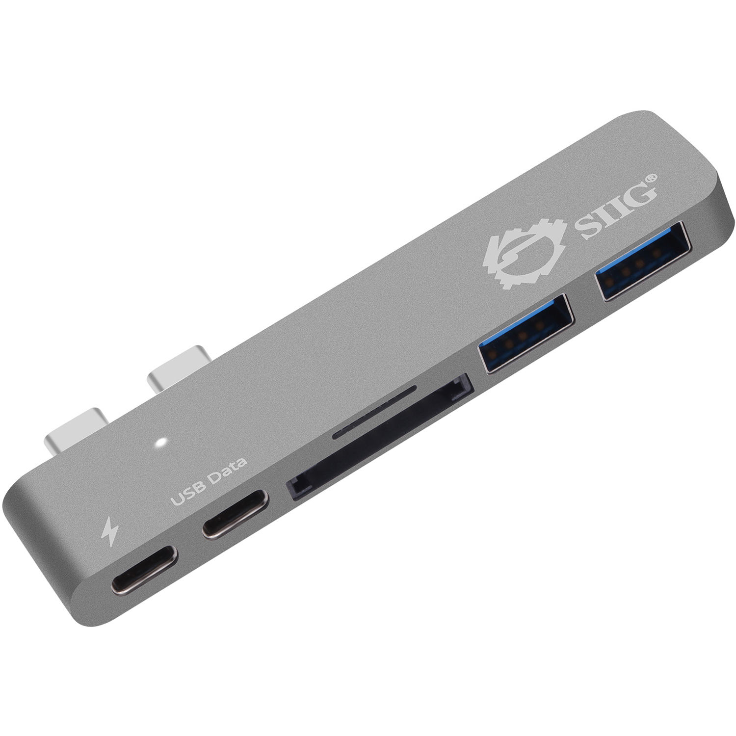 Thunderbolt 3 USB C Hub SpcGry — view 2