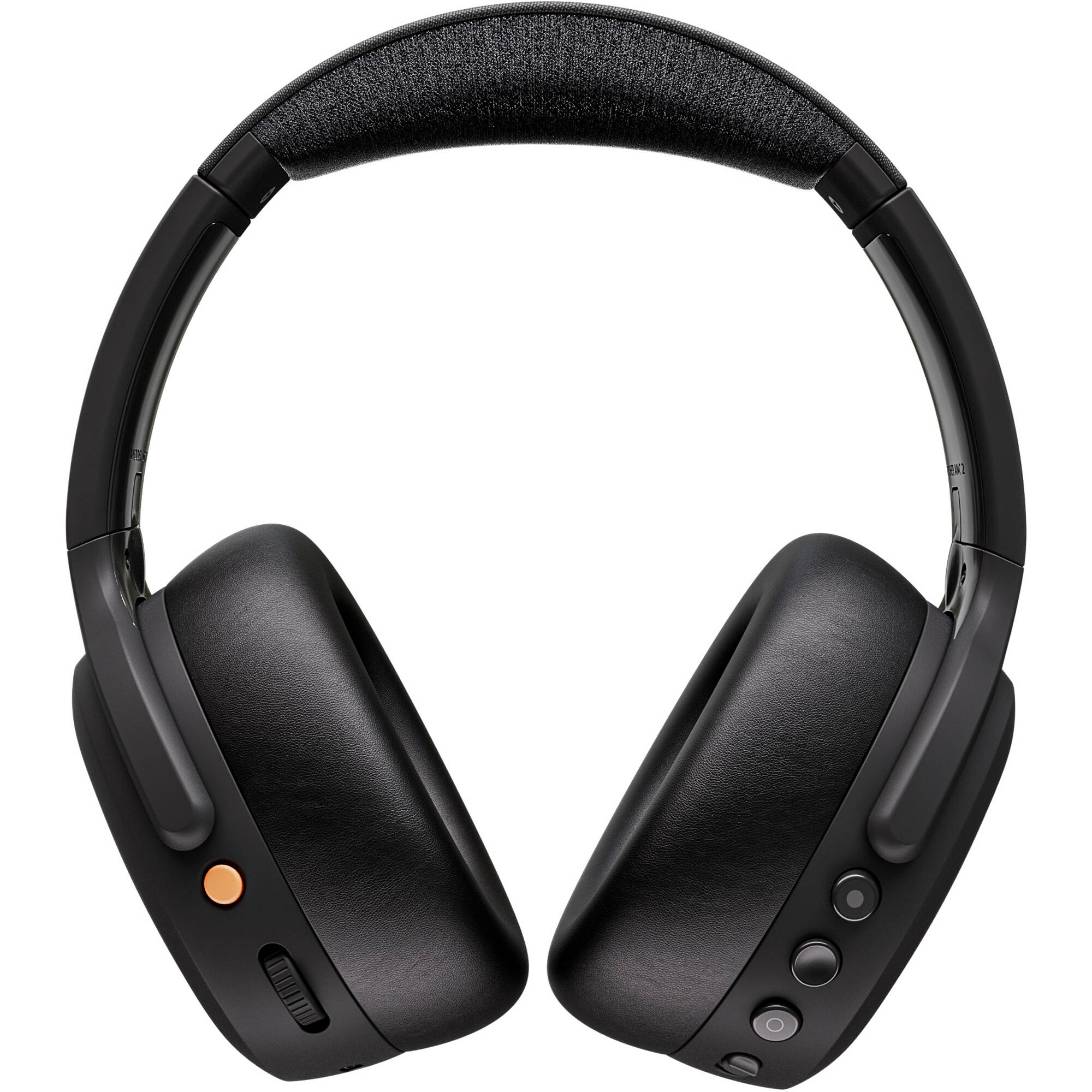 Skullcandy Crusher ANC 2 over-ear wireless headphones in True Black with active noise cancellation — view 2