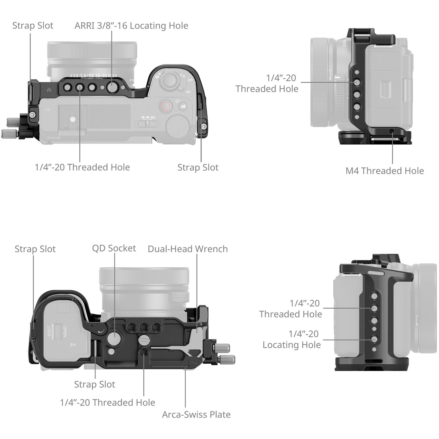 3 ft Monoprice USB 2.0 A male to Micro-B cable for legacy device connections — view 4