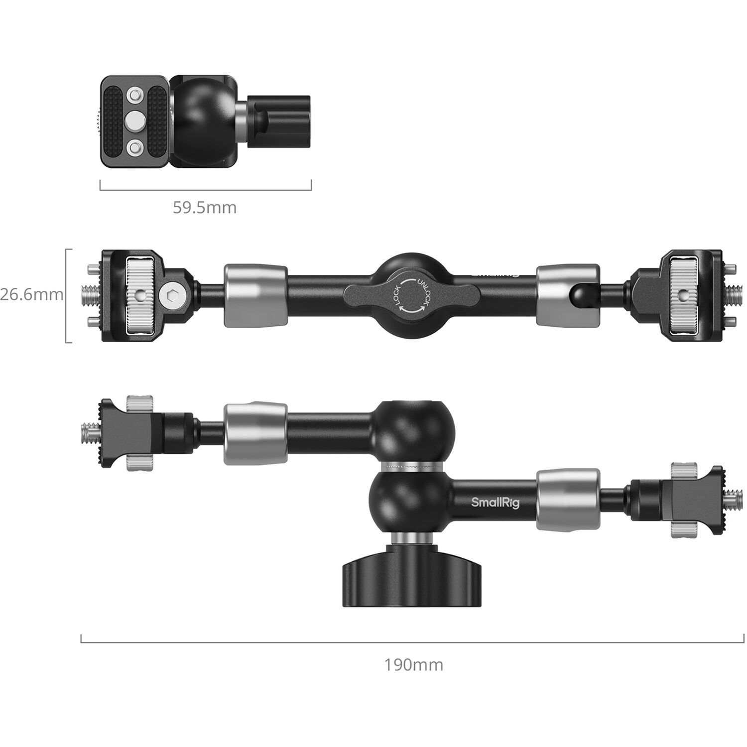 CORD SPLITTER CABLE - 14IN - BLACK — view 3