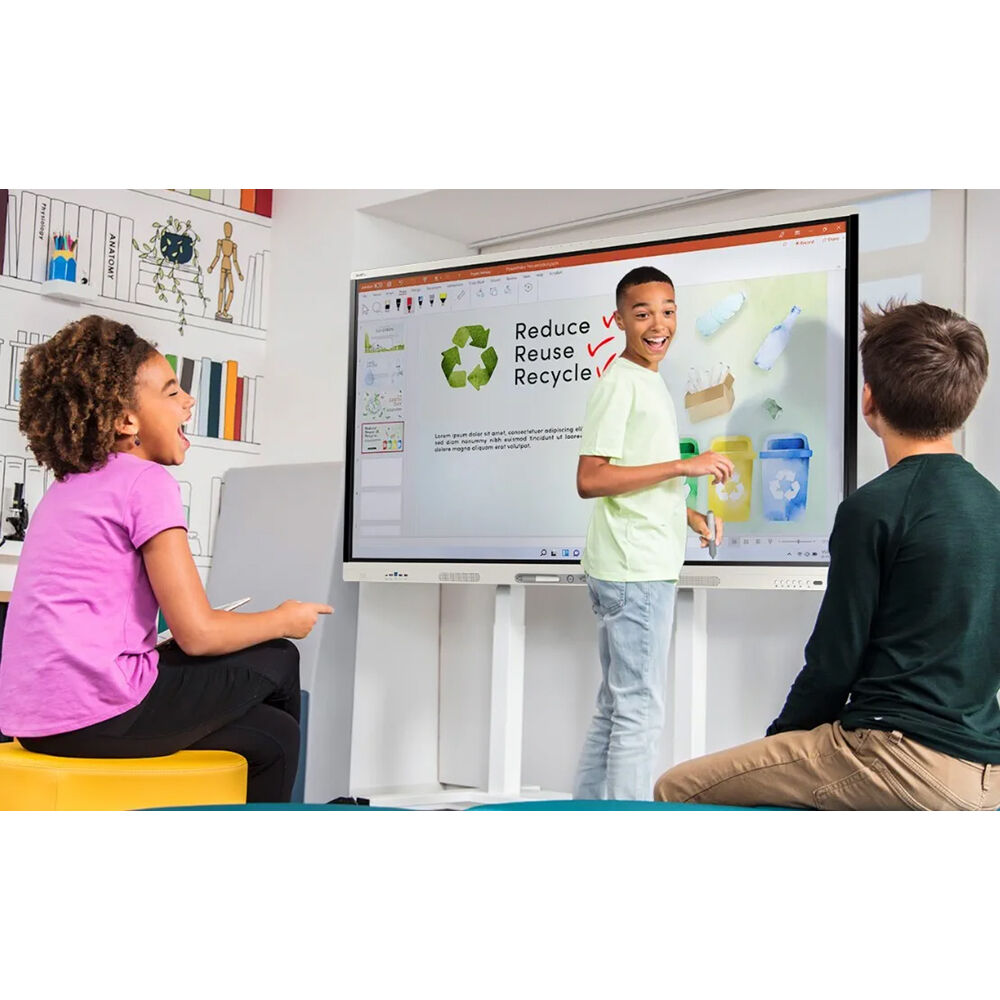 SMART Board MX065-V5 65-inch interactive display with iQ for conference room collaboration — view 4