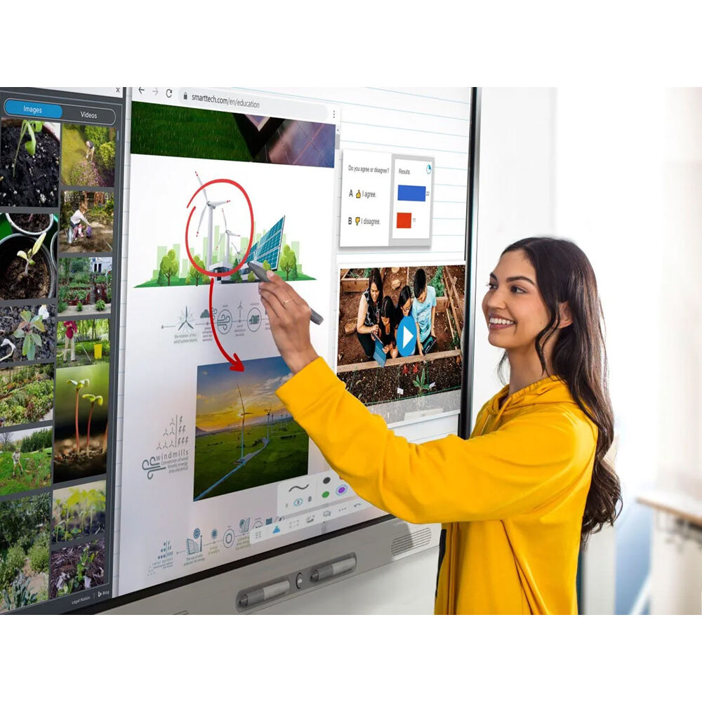 SMART Board MX075-V5 75-inch interactive display with iQ for conference rooms — view 3