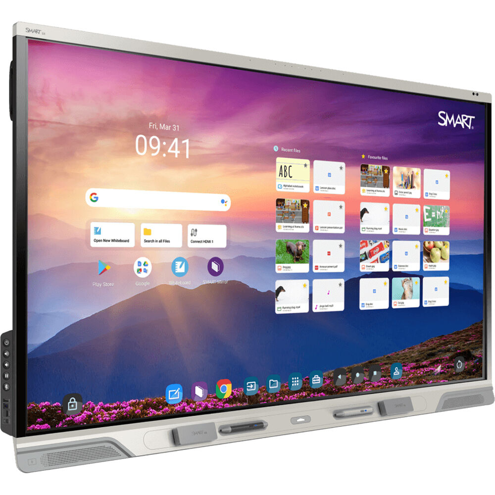 SMART Board RX265 interactive display with iQ for meeting room collaboration — view 2