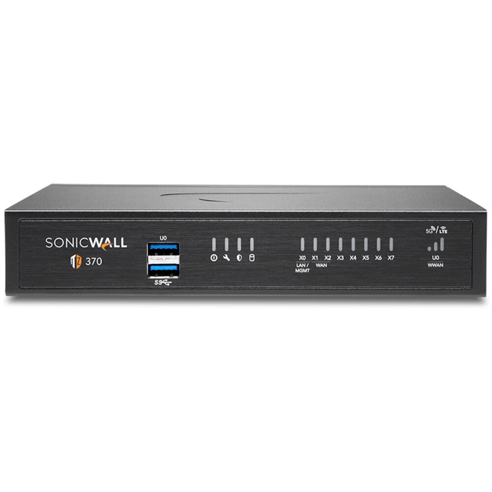 SonicWall TZ370 Secure Upgrade Threat 3YR | Next-Gen Firewall
