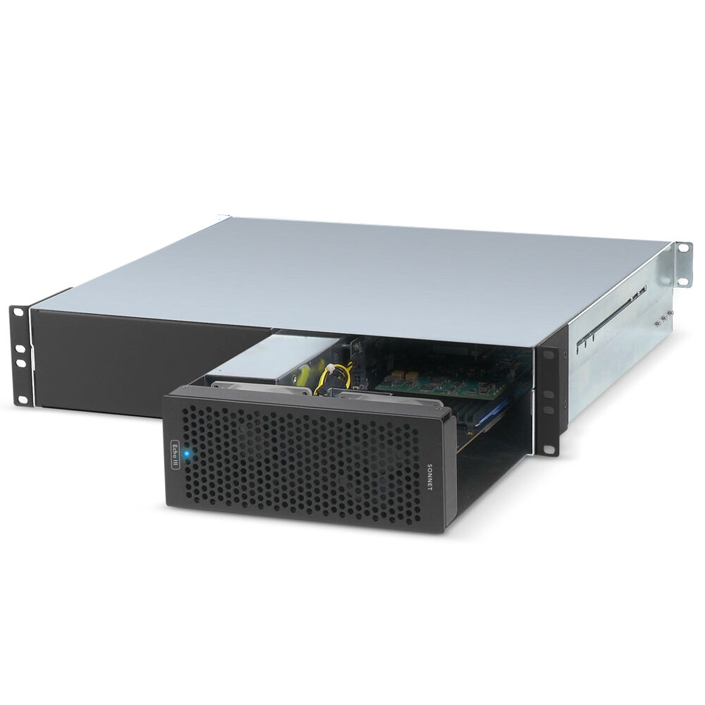 Sonnet Echo III Rackmount three-slot full-length Thunderbolt PCIe expansion system — view 2