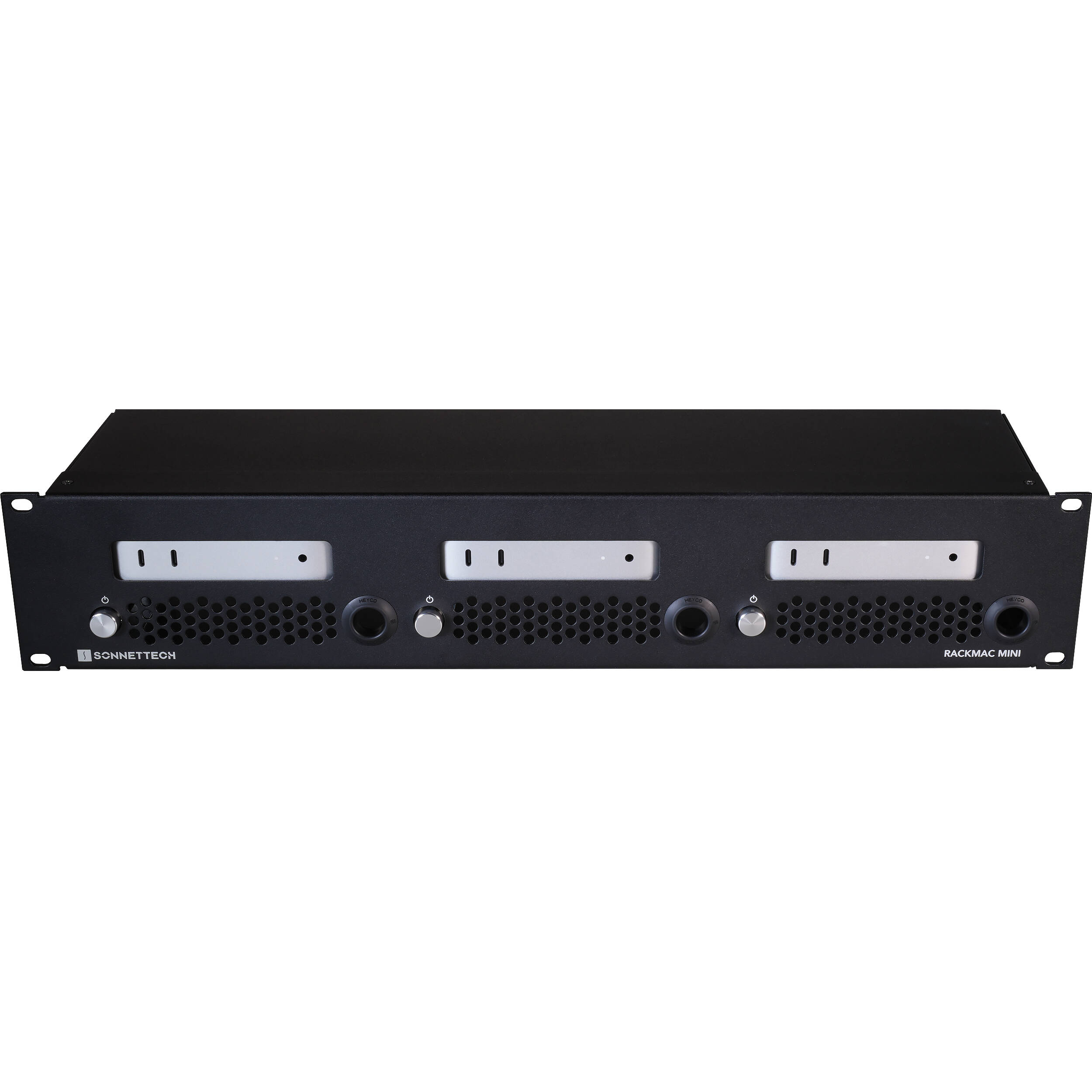 Sonnet RackMac mini RACK-MIN-3X 2U enclosure for one, two, or three Mac mini systems — view 5