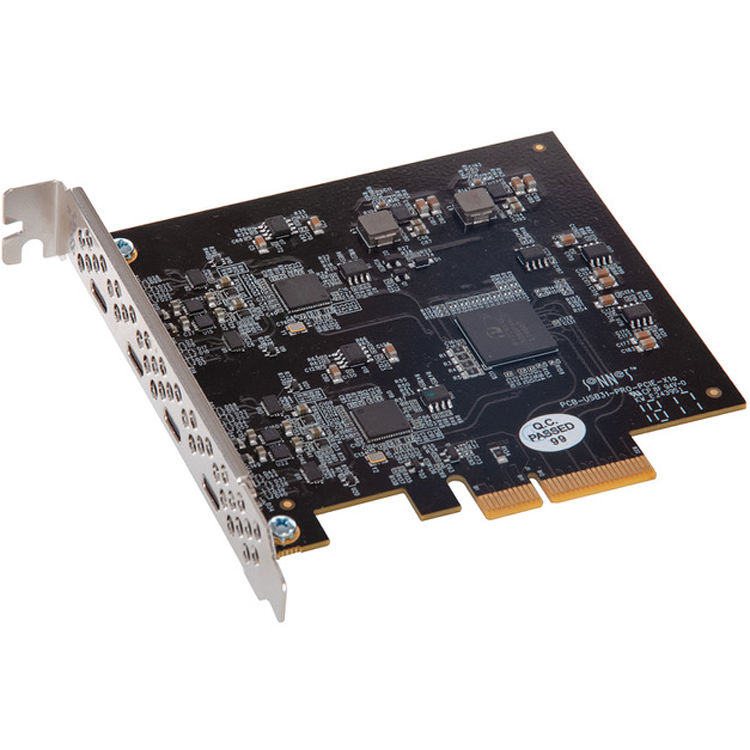 Allegro USB-C 10gbps 4-Port Pcie Card