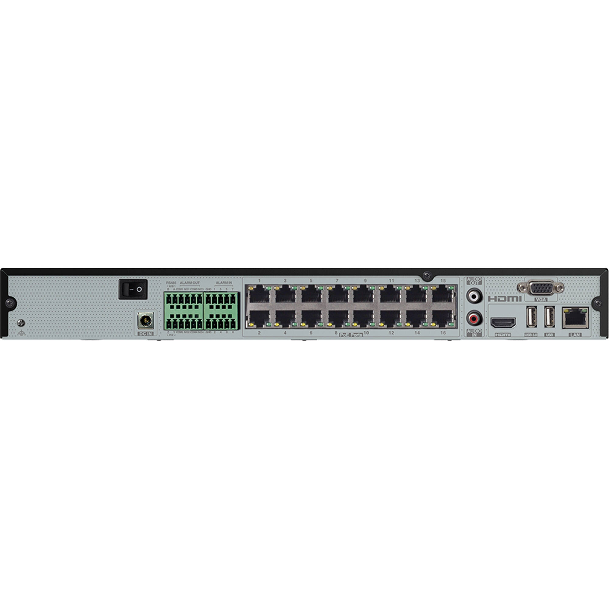 16 Channel Facial Recognition Recorder with Smart Analytics- 8TB — view 2