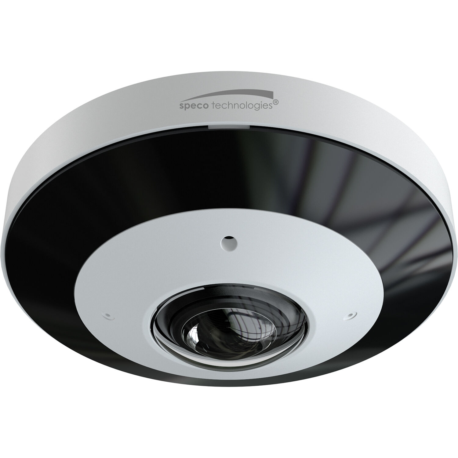 6MP H.265 IP Indoor/Outdoor 360 Fisheye with Junction Box, White — view 2
