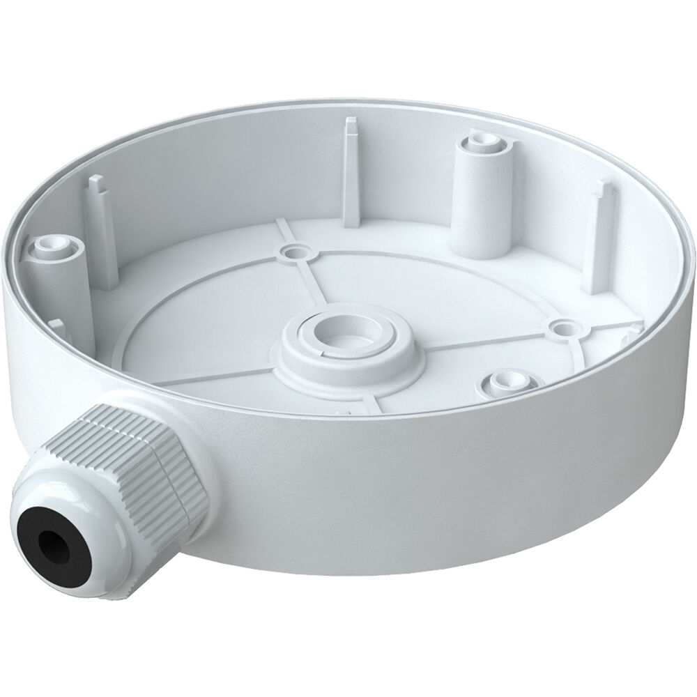 6MP H.265 IP Indoor/Outdoor 360 Fisheye with Junction Box, White — view 3